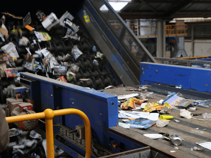 Reducing contamination in recycling 