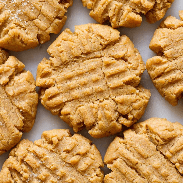 Vegan peanut butter cookies