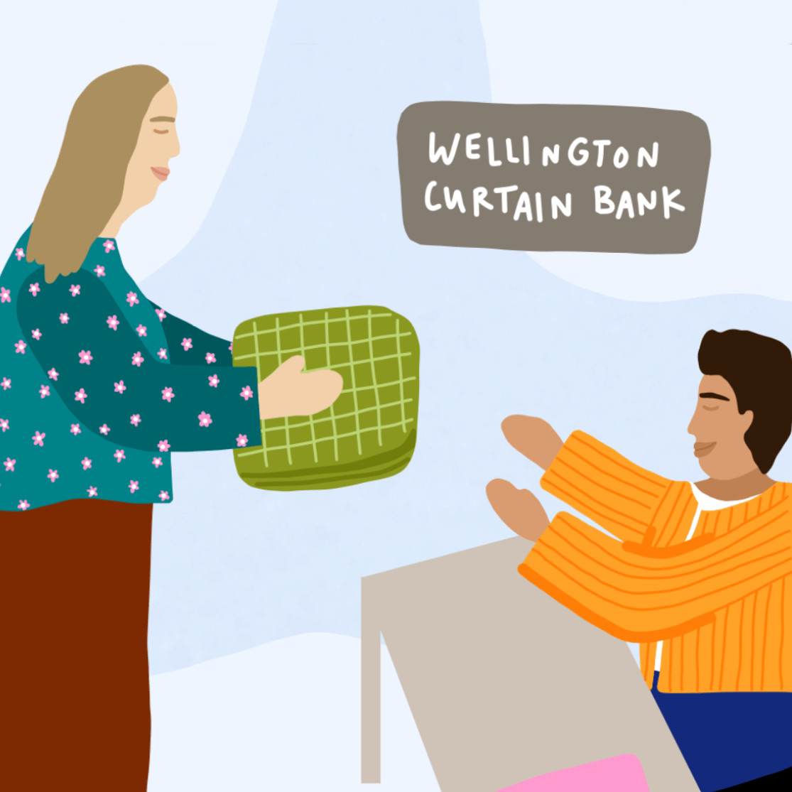 Donate your curtains