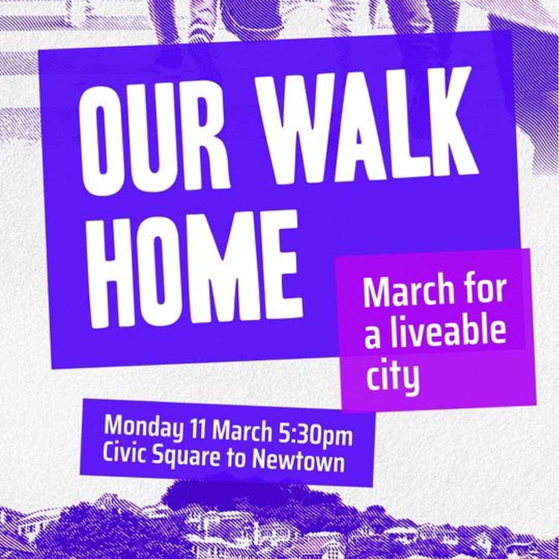 We deserve lots more homes in suburbs close to the city centre where people want to live.

Join @cityforpeoplenz for #ourwalkhome to Newtown on March 11th to call for more homes, affordable rentals, and a truly liveable city! Bring your friends, brin