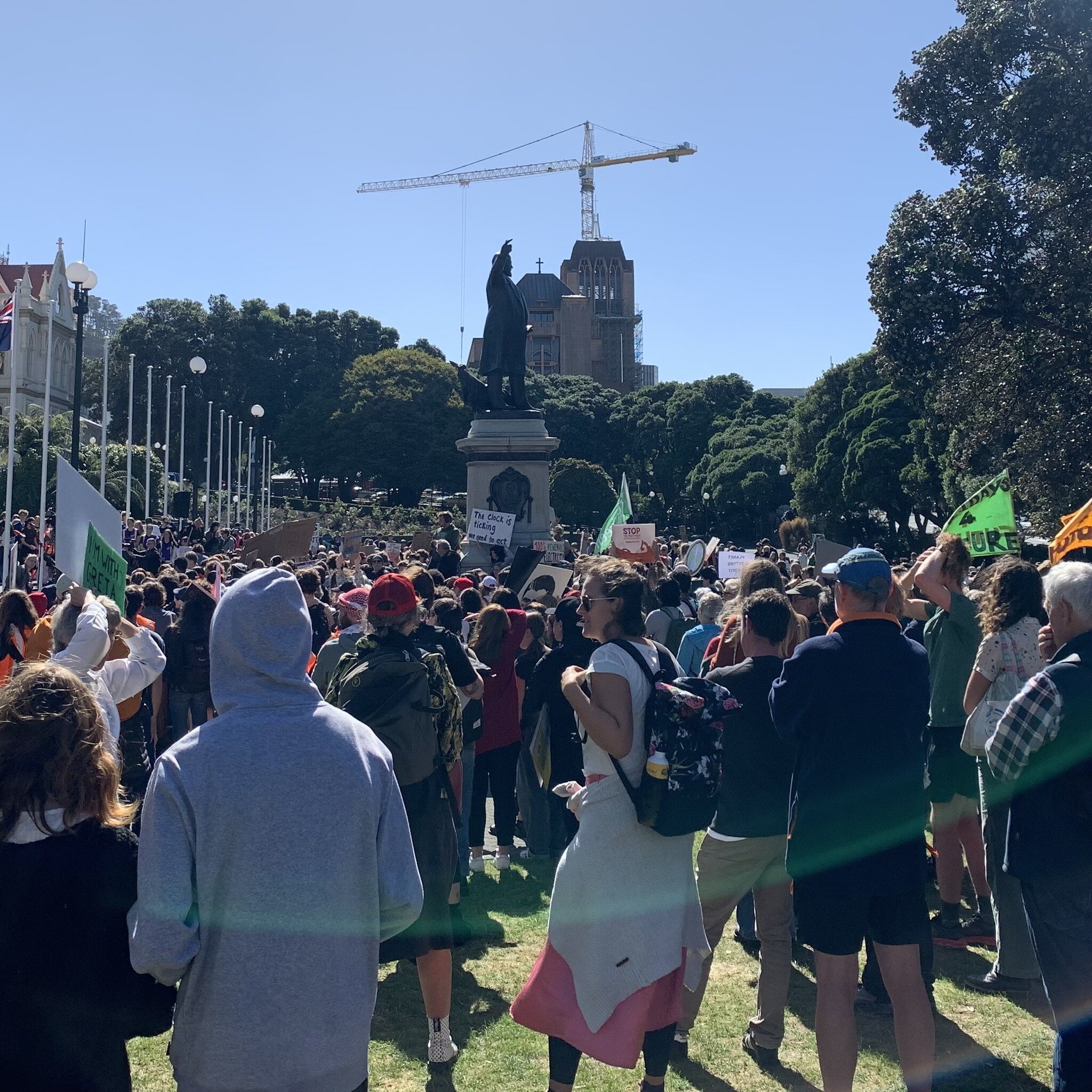 Thousands of students came together on Friday to call for action on climate change. 

Some of our staff, who were able to take time out of their day, went along to support these young people fighting for social and environmental justice. The energy t