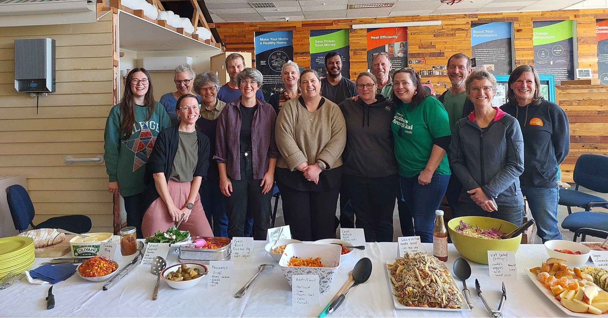 🌱🥗 Yesterday, the Sustainability Trust team had a blast at our pun-filled, quiz-tastic salad-bration, all in support of Make a Meal in May for Kaibosh! 🥗🌱

Just like our pals at Kaibosh, we're passionate about a future Aotearoa with zero food pov