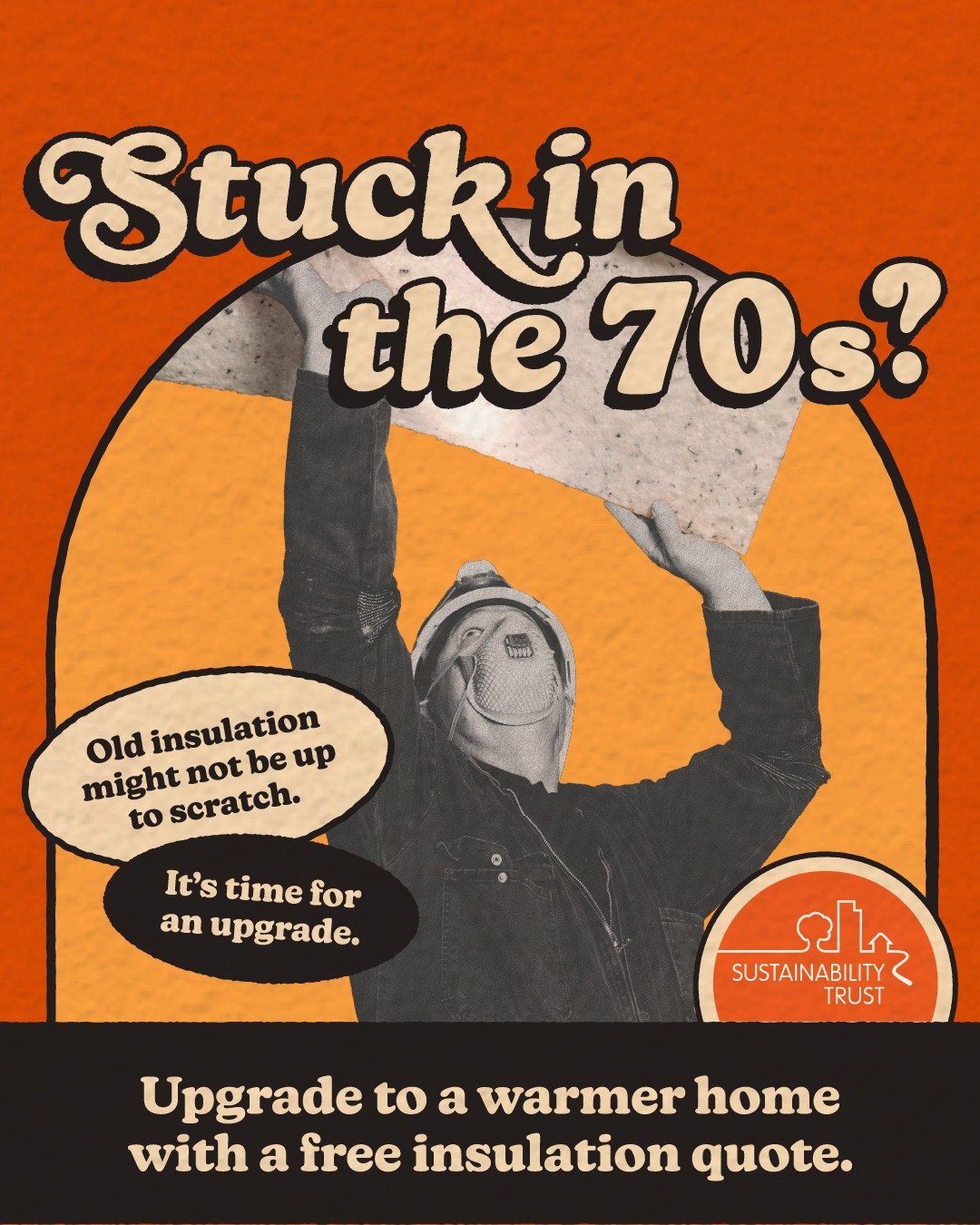 🪩 Stuck in the 70s? Your insulation might be too! 🕺

Did you know that insulation wasn't required in new builds until 1978? Before then, fewer than 20% of homes had it &mdash; and early installations were pretty minimal compared to standards today.