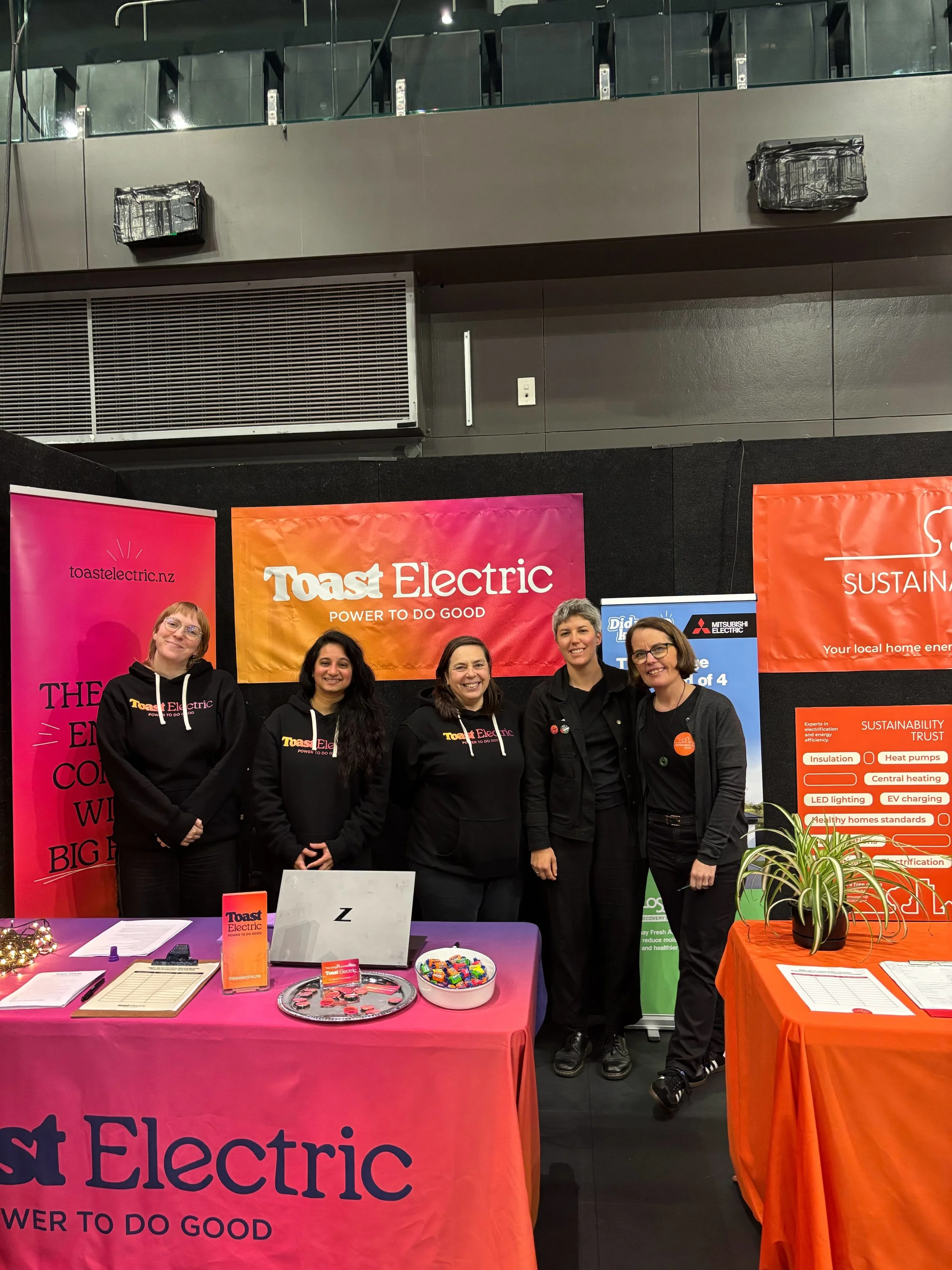 Another expo in the bag!

@electrifythecapital  was buzzing with energy, and we&rsquo;re so grateful for the opportunity to chat to our community.

A big thank you to the volunteer team behind the event, @rewiringaotearoa, all of our fellow electrify