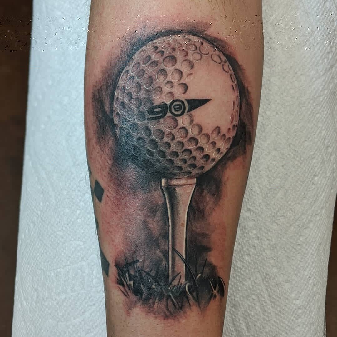 Promotional Gift our Stock non toxic hypoallergenic golf clubs and golf  balls tattoo Apply easily with water Lasts up to 7 days TF213   IASpromotescom