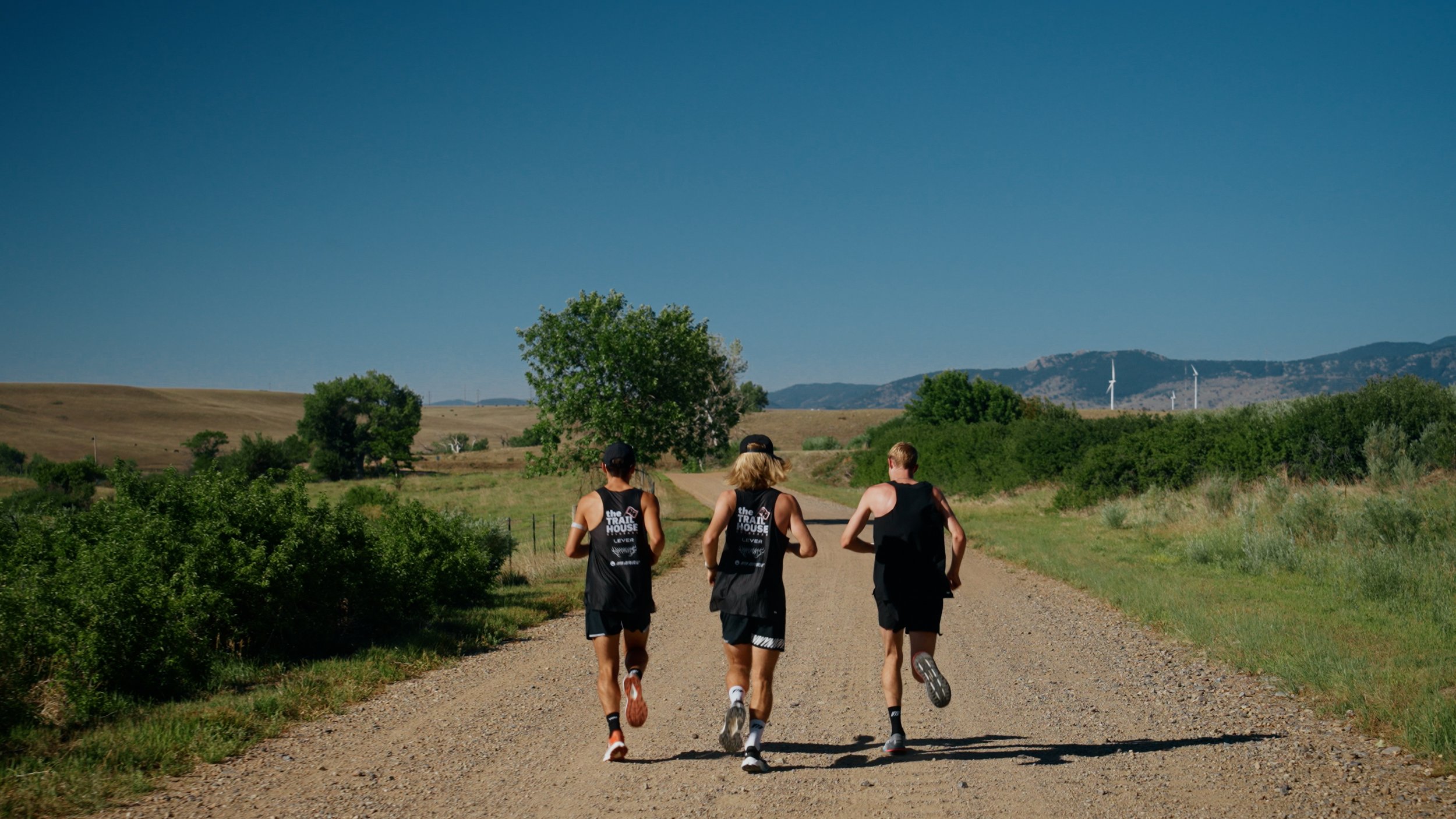 Trail running documentary director Roo Smith filming Ares’ return to running in Boulder