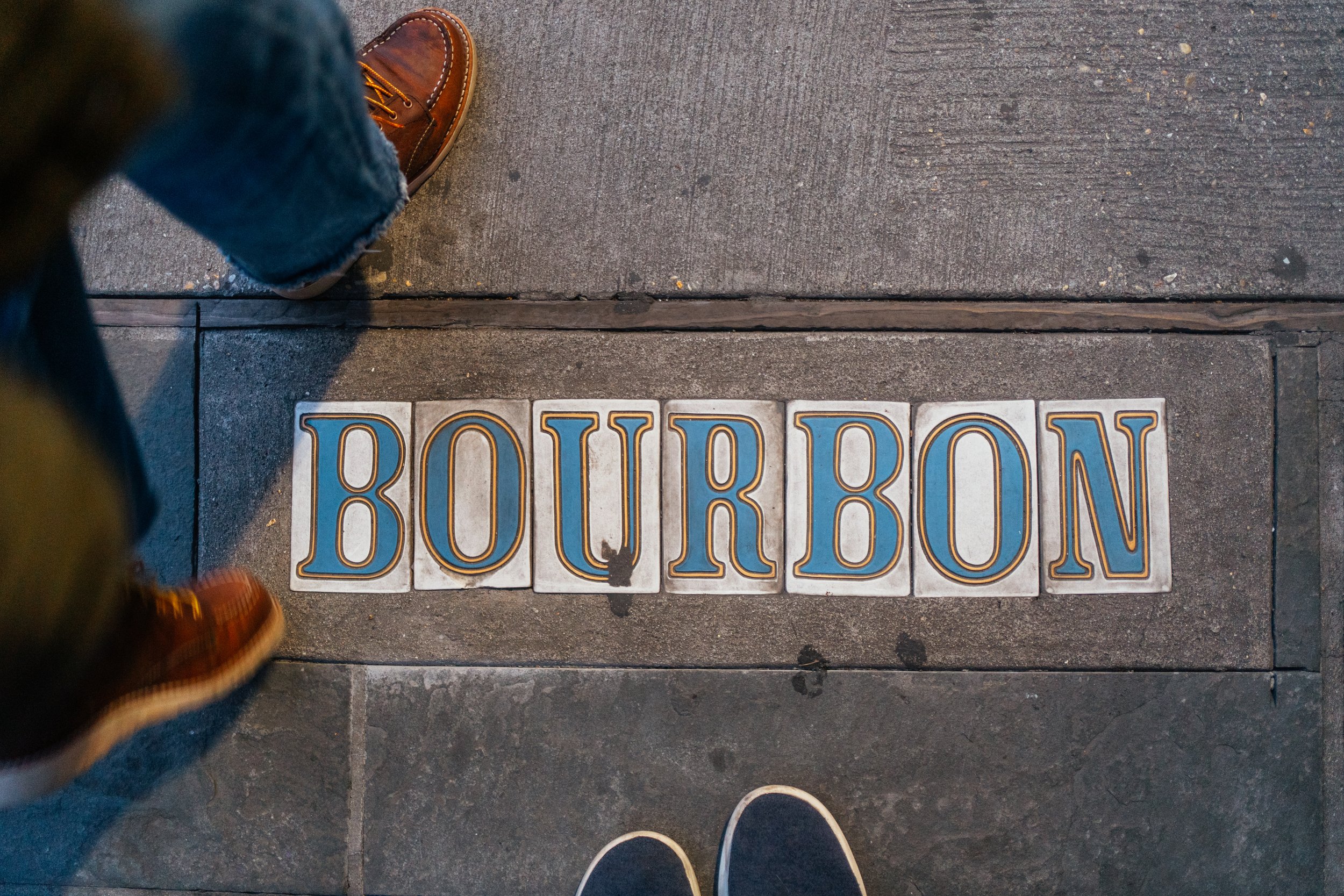 Bourbon street in New Orleans, Louisiana