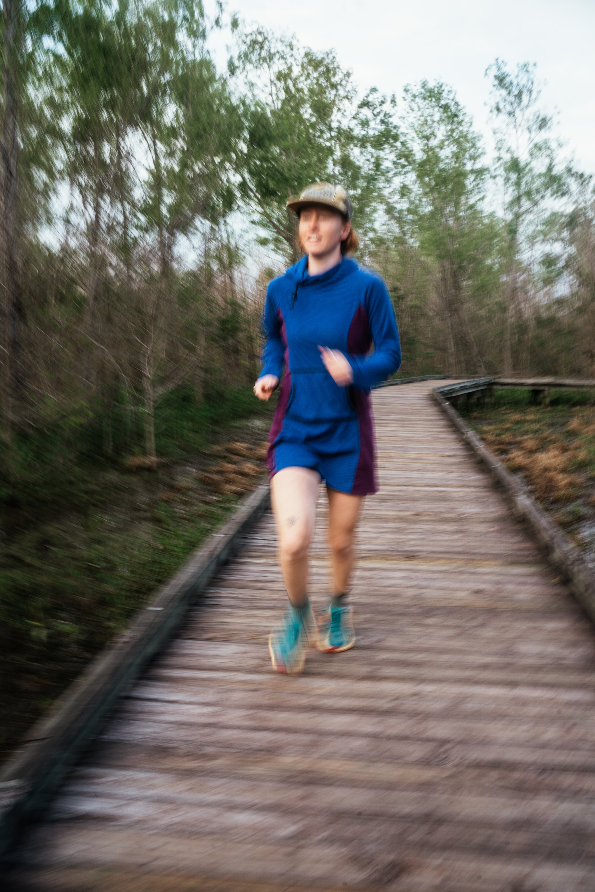 Running in the bayou