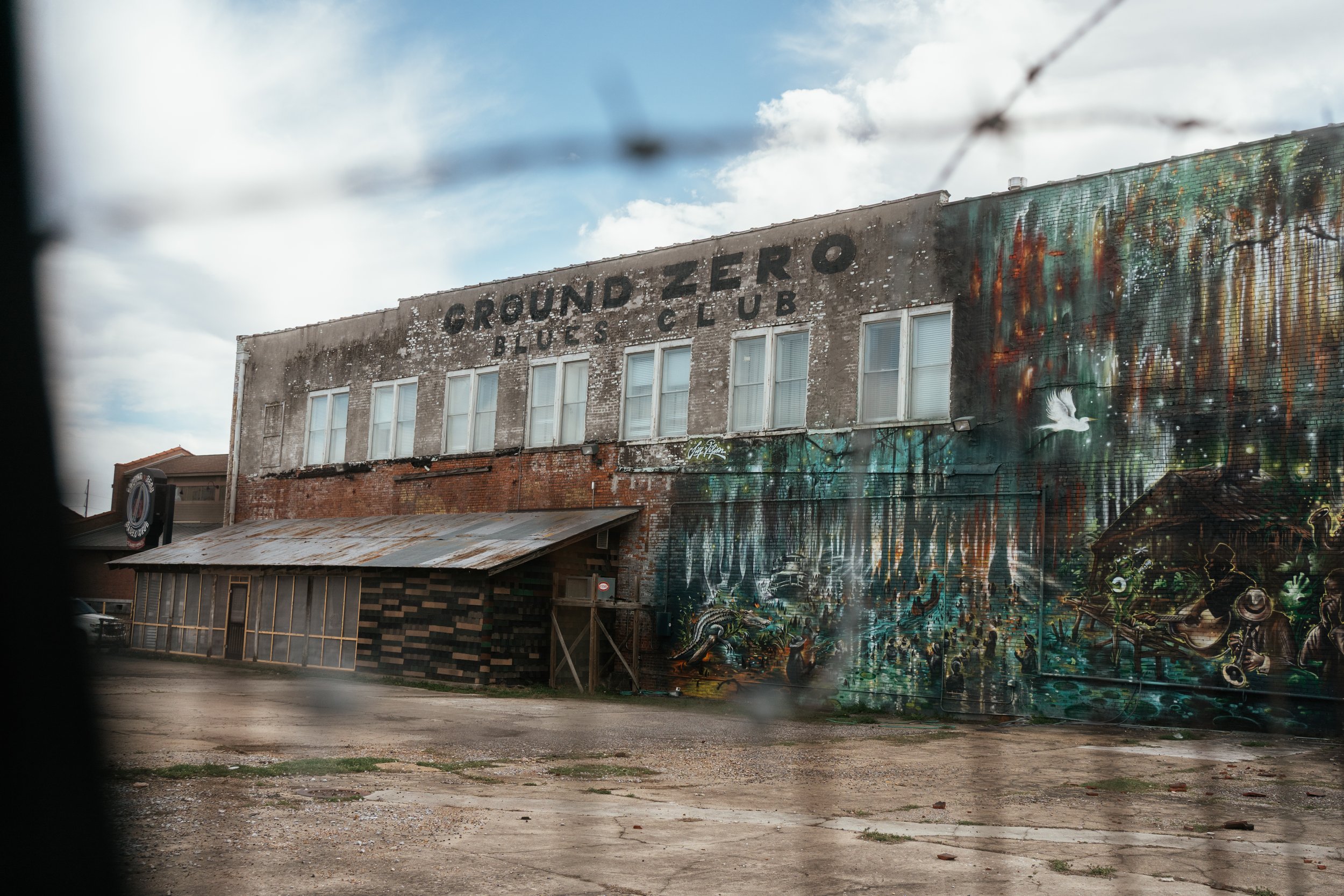 Ground Zero is a blues club in Clarksdale, Mississippi owned (and frequently visited) by Morgan Freeman. Yes, that Morgan Freeman.
