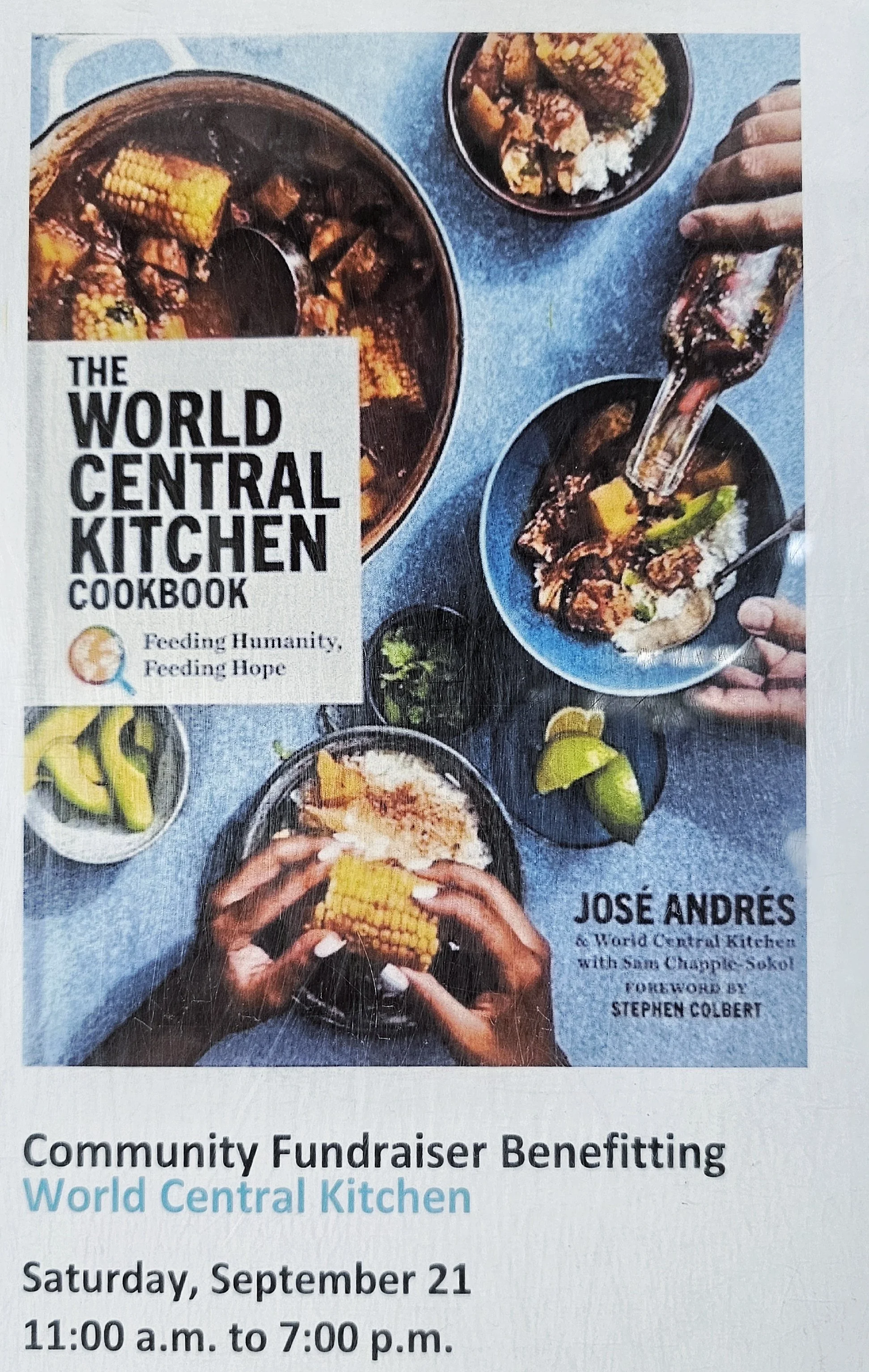 Fundraiser to benefit World Central Kitchen