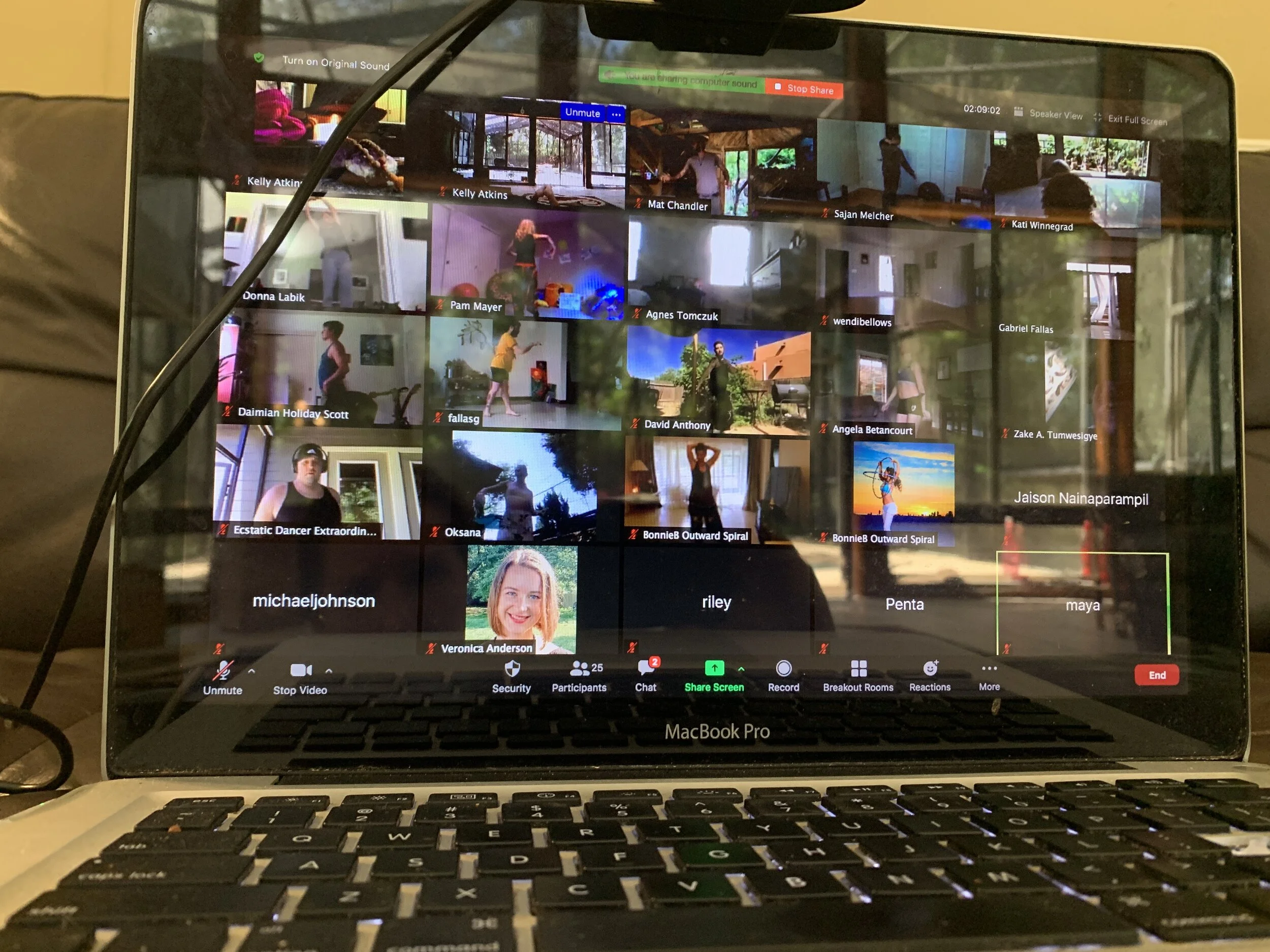 Global Ecstatic Dances Online Participation