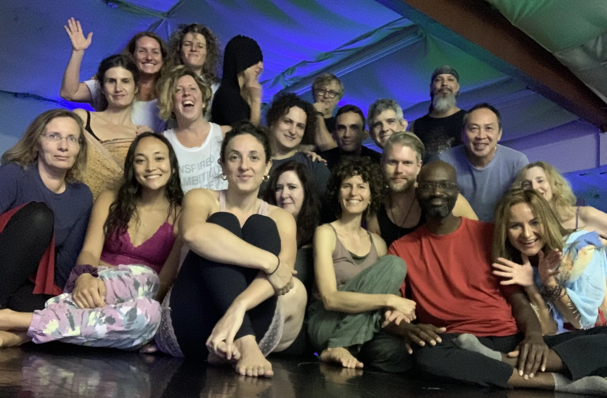 Group Photo at Ending of Ecstatic Dance SRQ