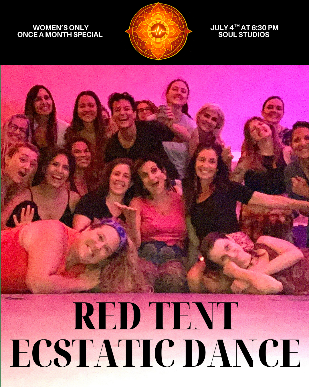 Saturday (Women's Only Red Tent) Ecstatic Dance 