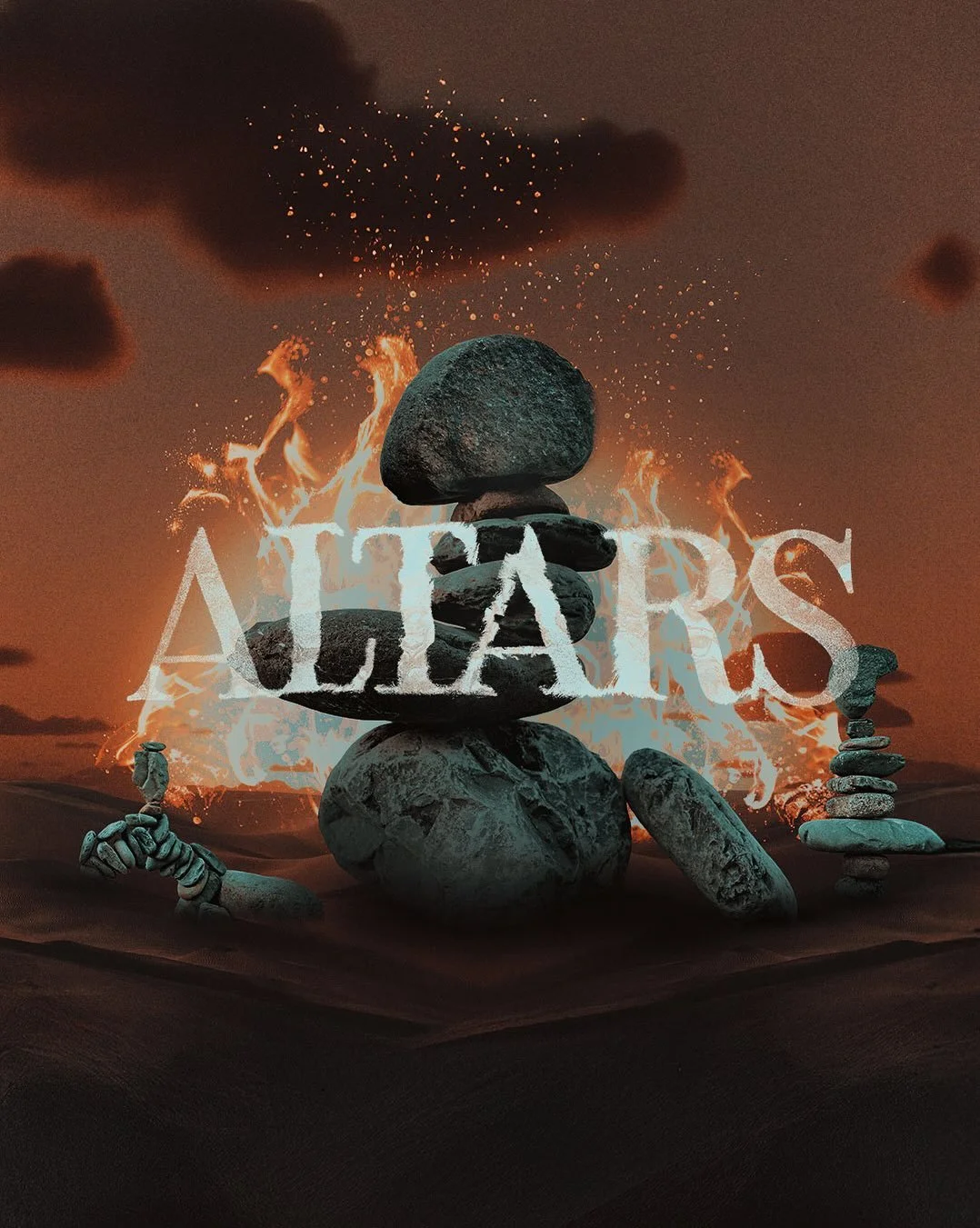 Altars 🔥| Series design for @thechurchrb 
&bull;
&bull;
&bull;
Creative direction by @dj.brennan 
&bull;
&bull;
&bull;
#ChurchCreative #ChristianDesign #SermonGraphics #ChurchBranding #FaithBasedDesign #WorshipArt #MinistryMedia #GospelGraphics #chu