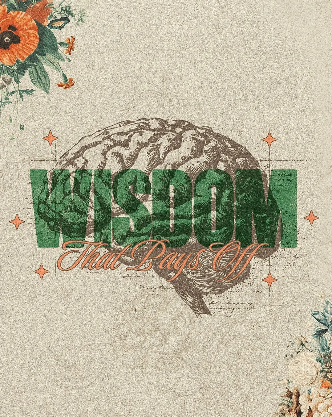 Wisdom That Pays Off 🧠✨
Sermon series design for @go2cornerstone 
&bull;
&bull;
&bull;
#ChurchDesign
#ChurchBranding
#ChurchCommunications
#MinistryMedia
#ChurchGraphics