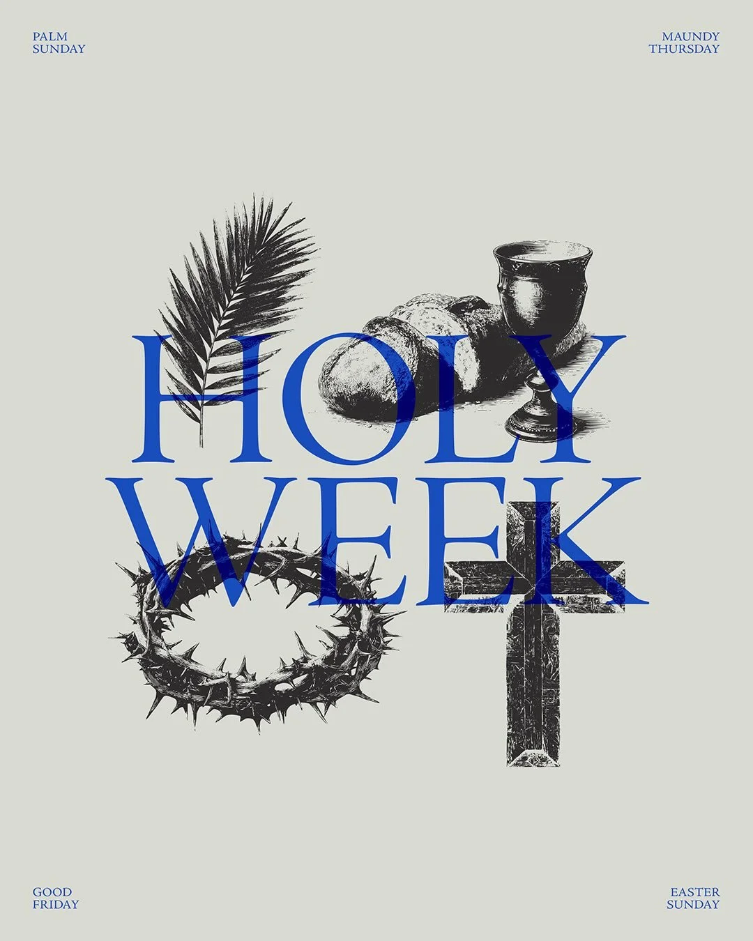 Holy Week | New SZN kit I wrapped up for @sundaysocial.tv | AVAILABLE NOW!
&bull;
&bull;
These are an ecosystem of graphics made up of master slides, screen slides, social posts and stories for your church. To download this kit and many more, sign up