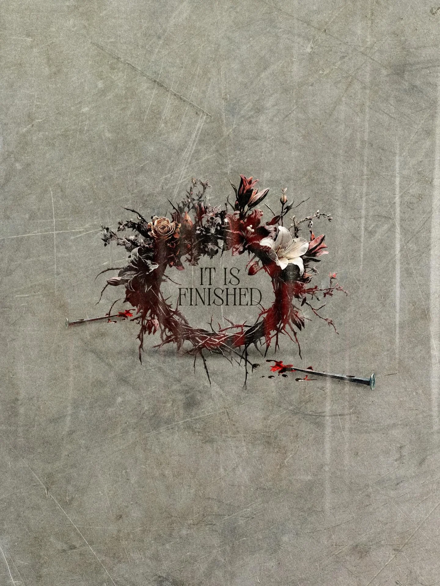 &ldquo;It is finished.&rdquo; 
&mdash; John 19:30

#GoodFriday #ItIsFinished #HolyWeek #ChurchDesign #ChristianCreative