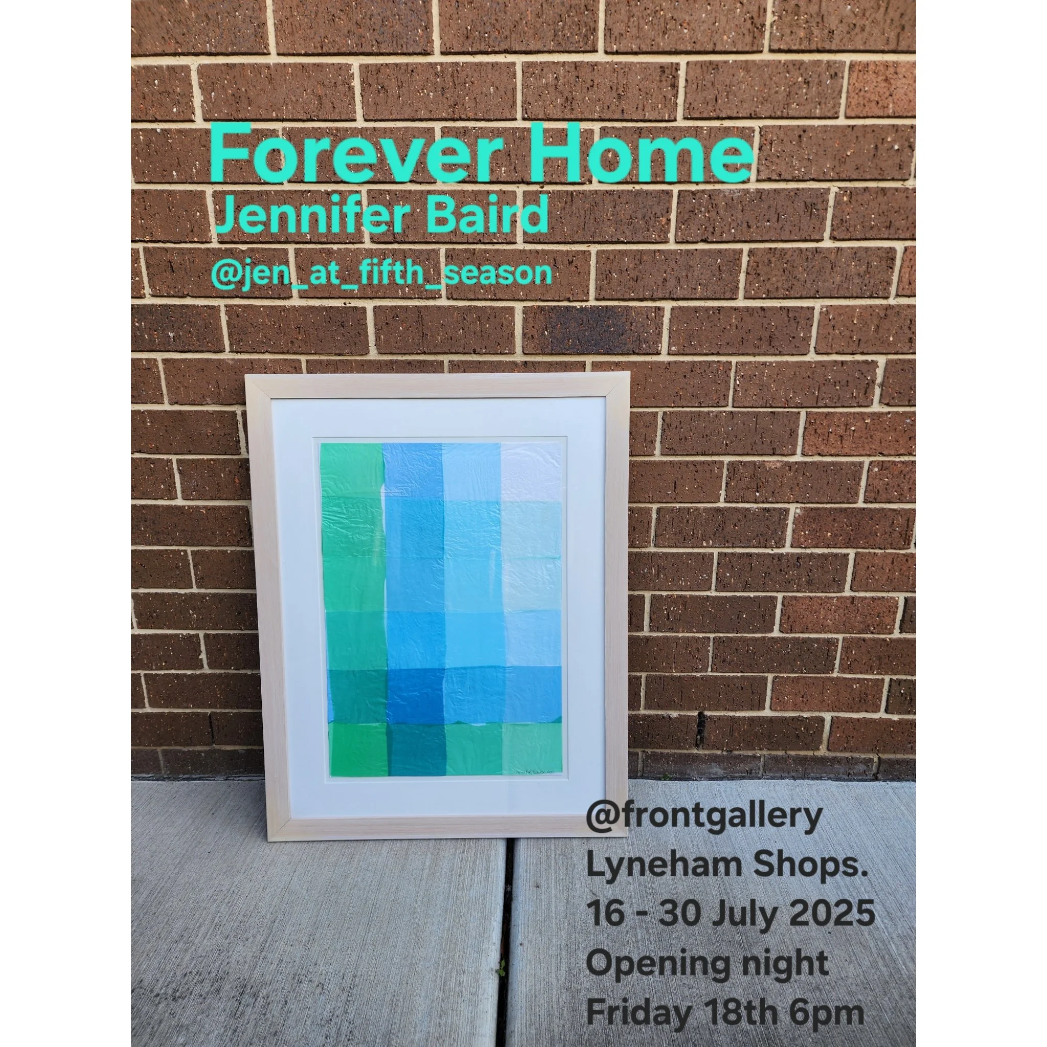 Forever Home by @jen_at_fifth_season 🎨

&ldquo;Sometimes art does not find its wall.

This exhibition shows a piece of art from the past 15 years. For whatever reason these pieces have missed their moment or not had it yet. It forms an exhibition sh