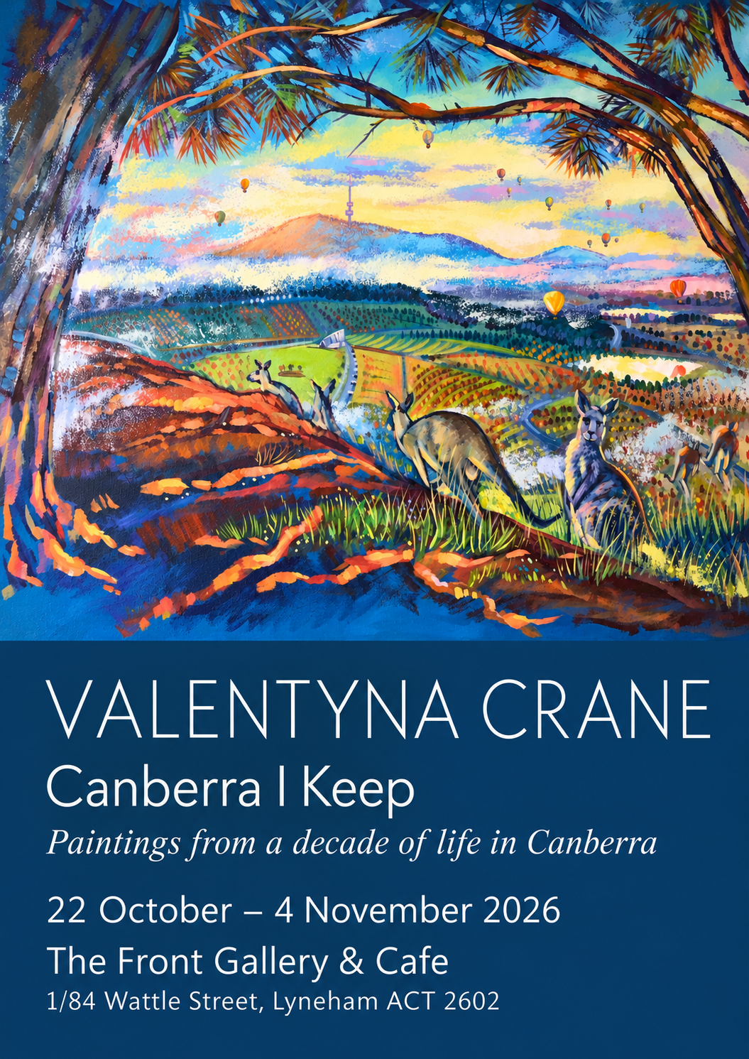 CANBERRA I KEEP: By Valentyna Crane