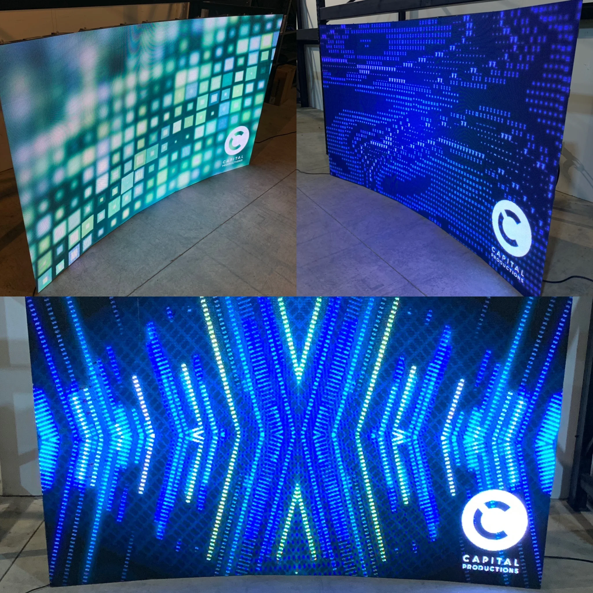 3.9mm Curvable LED Wall