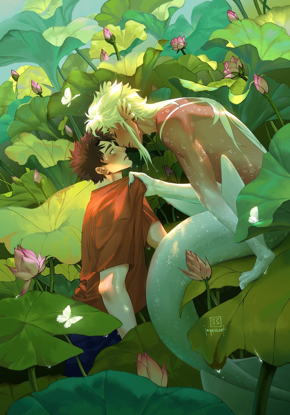 Lilypads Kiss