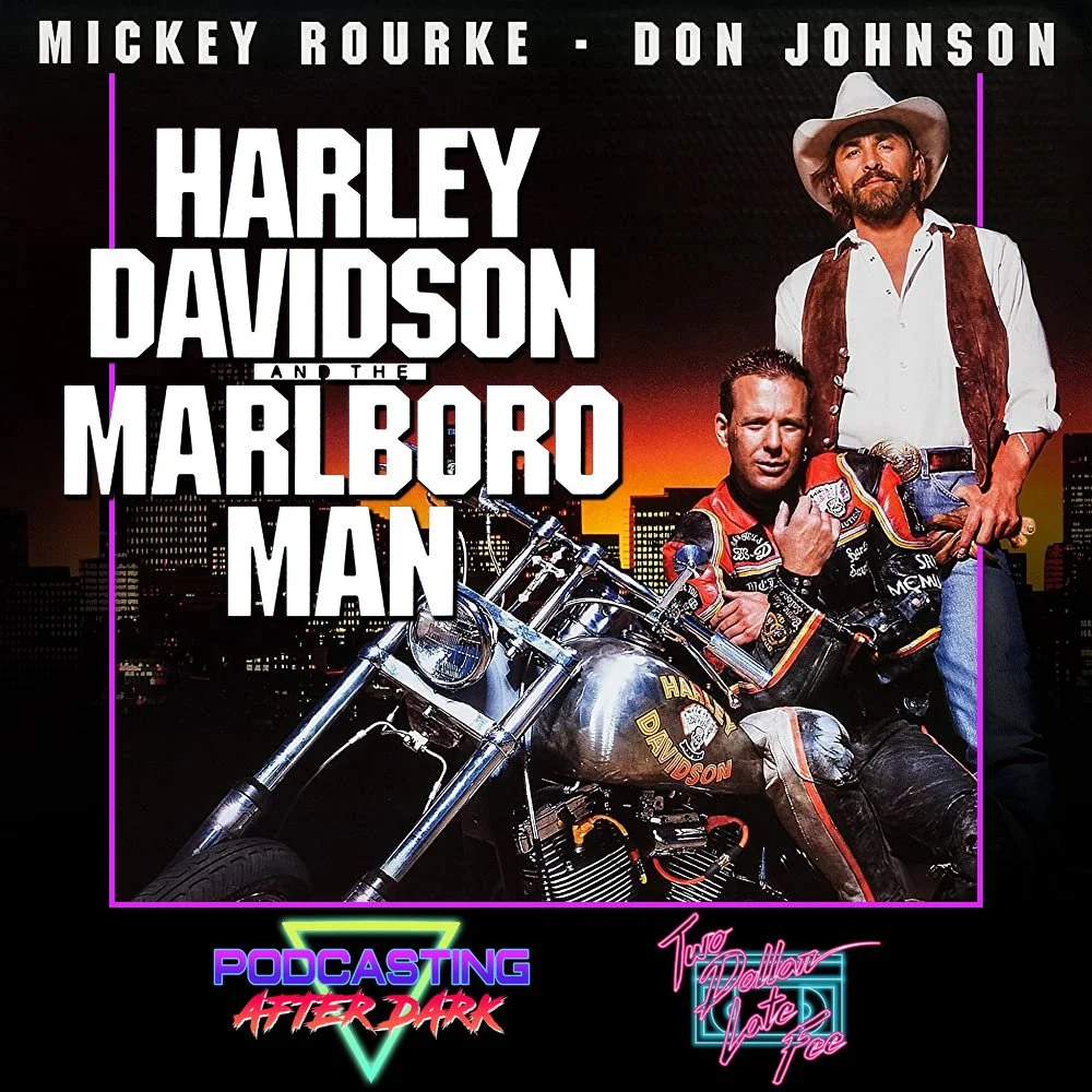 Two Dollar Late Fee: Crossover Episode with Podcasting After Dark: "Harley Davidson &amp; The Marlboro Man"