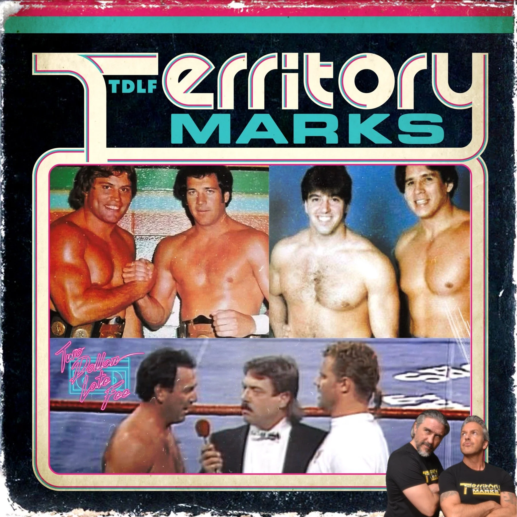 Territory Marks: The High Flyers vs Rick Martel &amp; Tito Santana / Greg Gagne vs Curt Hennig "AWA"