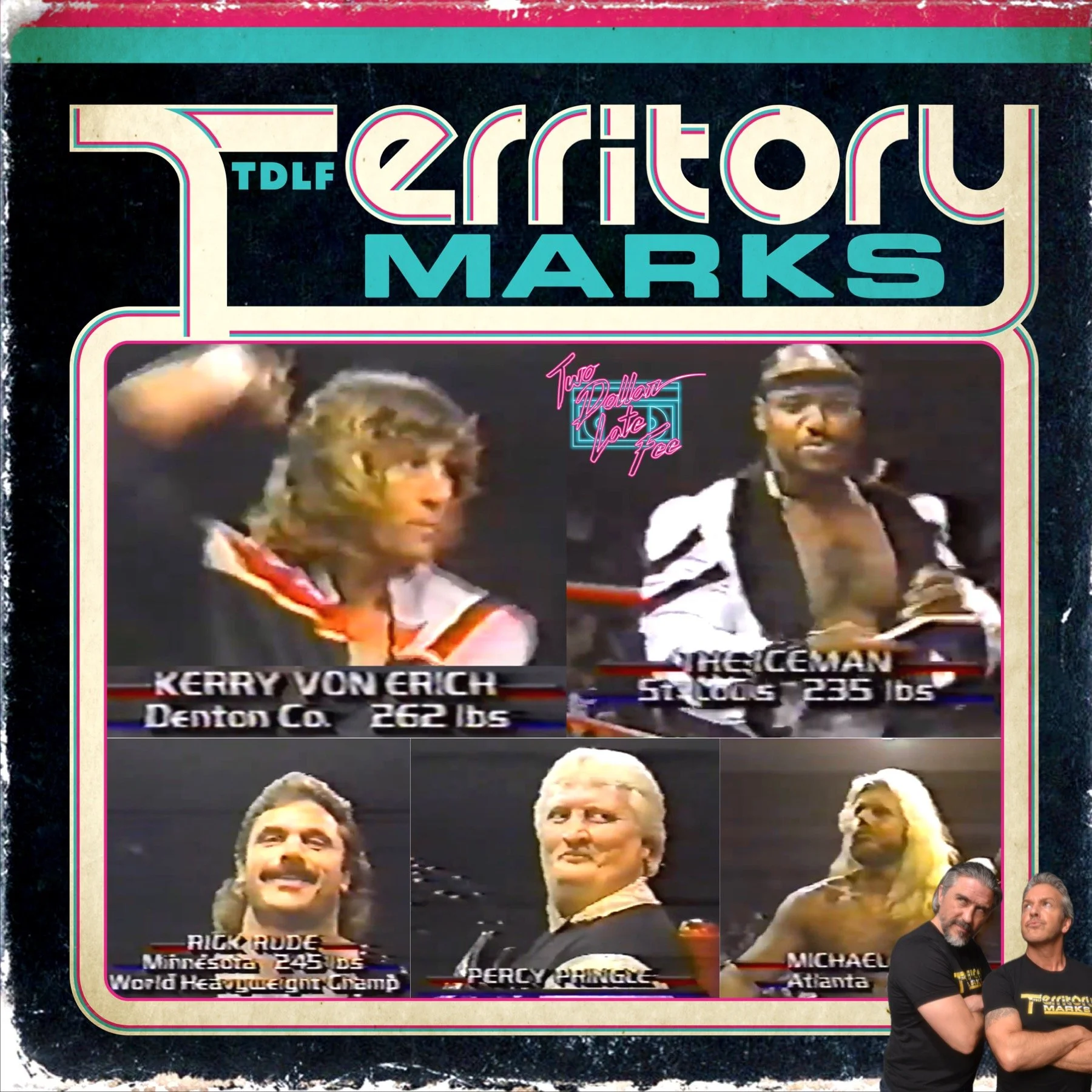 Territory Marks: "Ravishing" Rick Rude &amp; Michael P.S. Hayes vs Kerry Von Erich &amp; "Ice Man" King Parsons "WCCW"