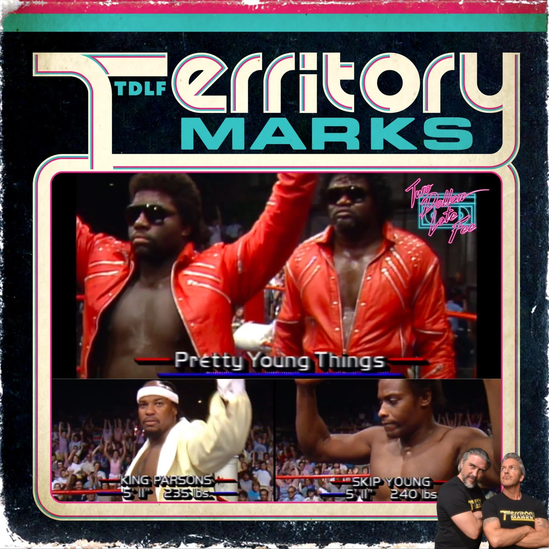 Territory Marks: The Pretty Young Things vs "Ice Man" King Parsons &amp; Skip Young "WCCW"