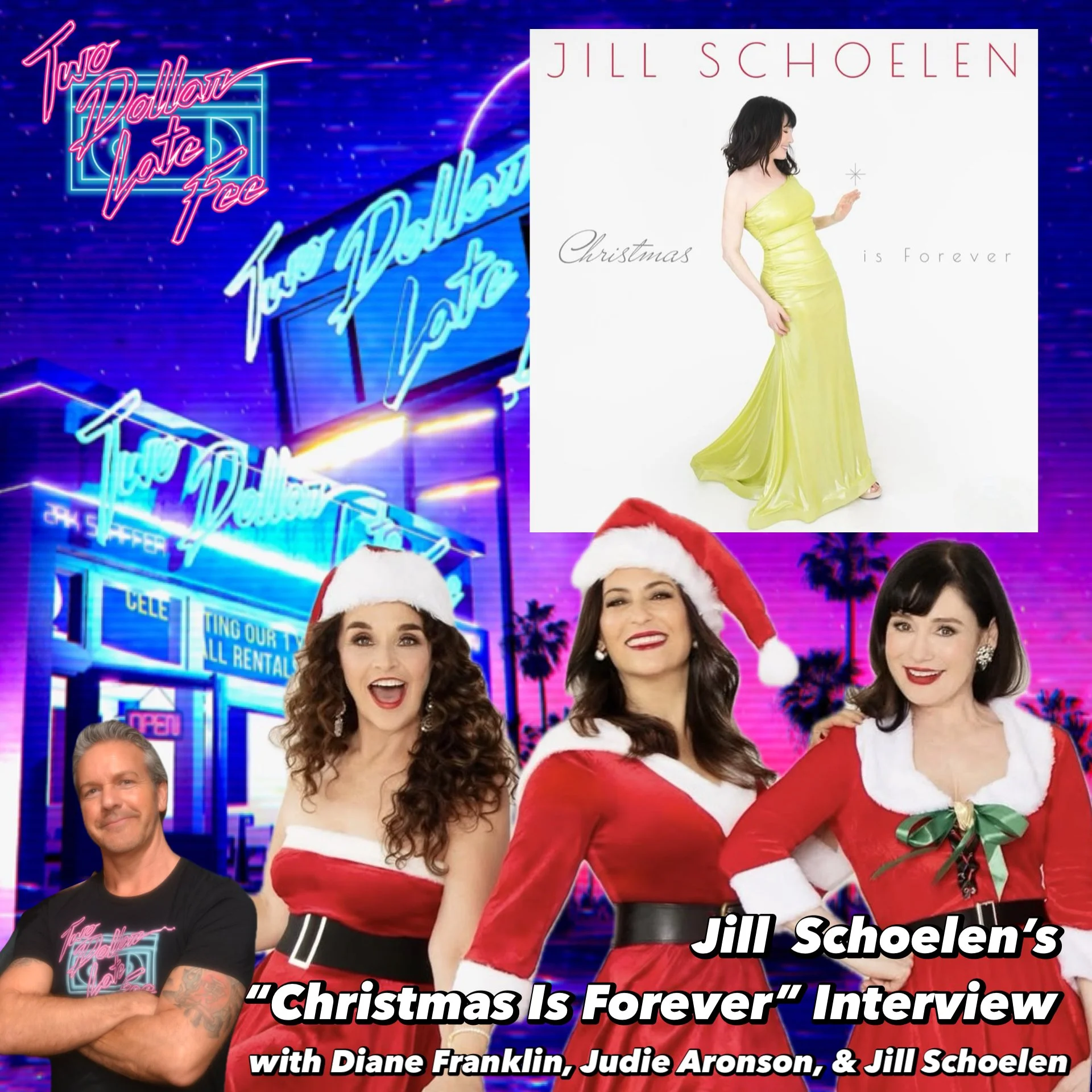 The Jill Schoelen, Diane Franklin, &amp; Judie Aronson Interview "Christmas is Forever"