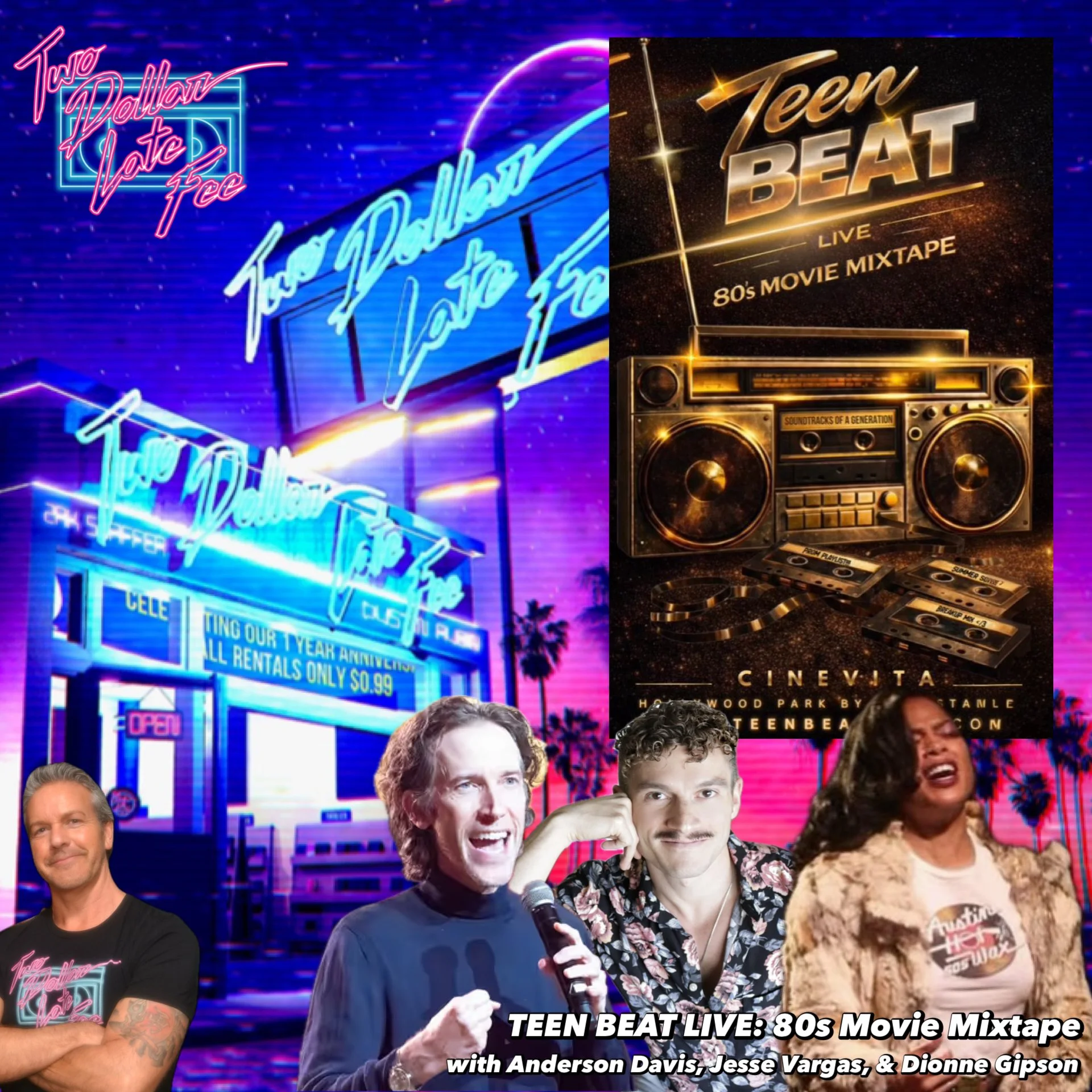 TEEN BEAT LIVE: 80s Movie Mixtape