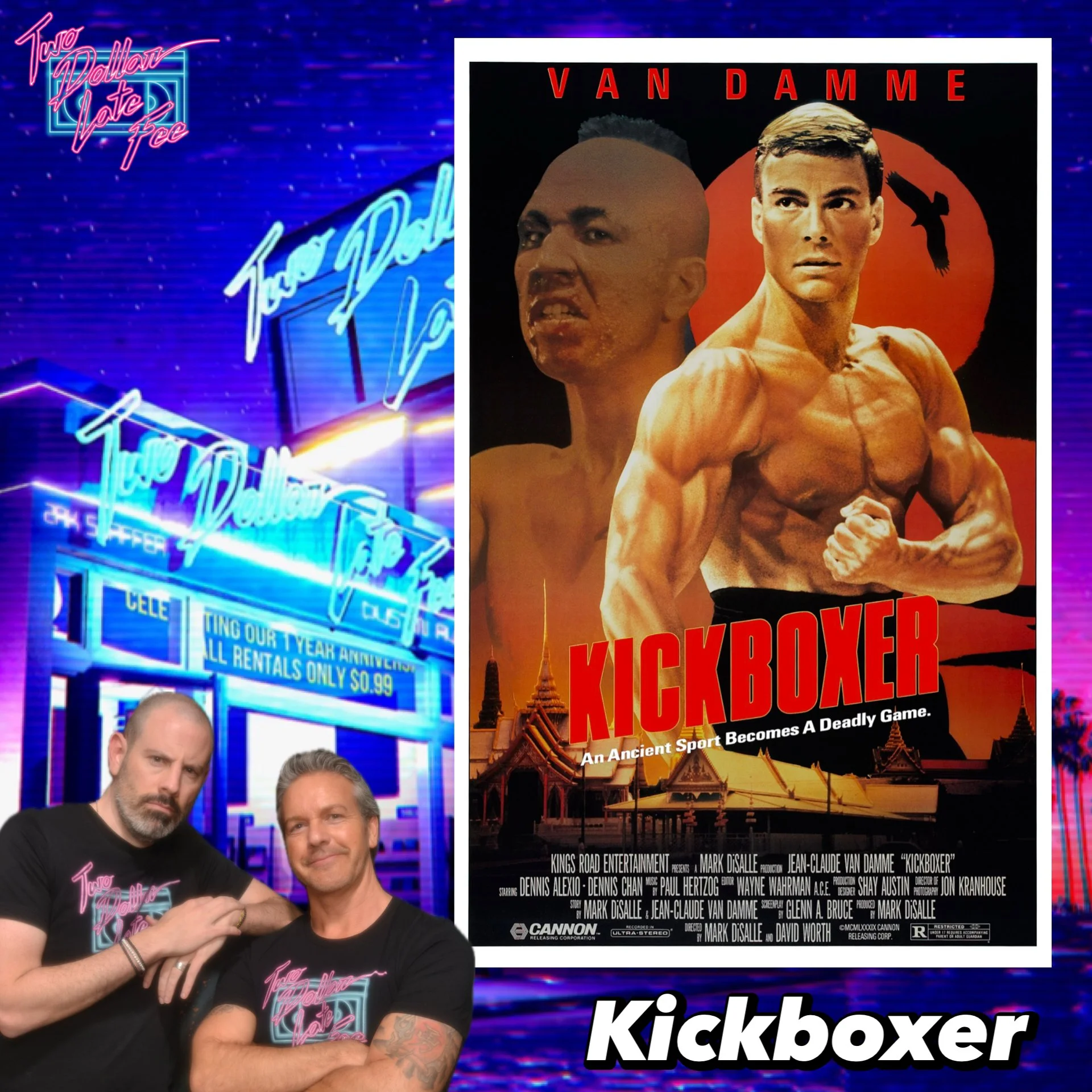 1989's Kickboxer (starring Jean-Claude Van Damme)