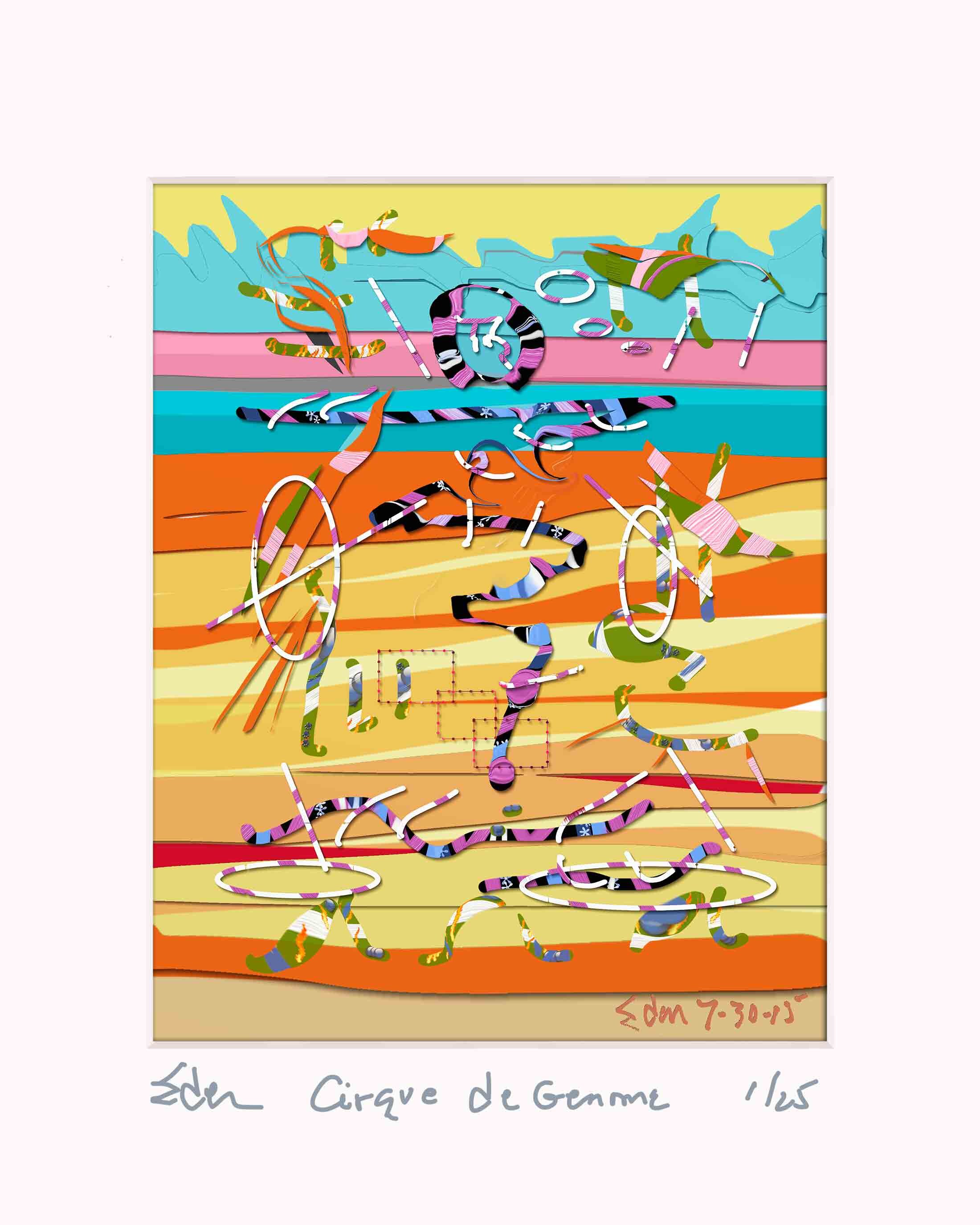 Cirque de Genome | limited edition fine art print | Eden Maxwell