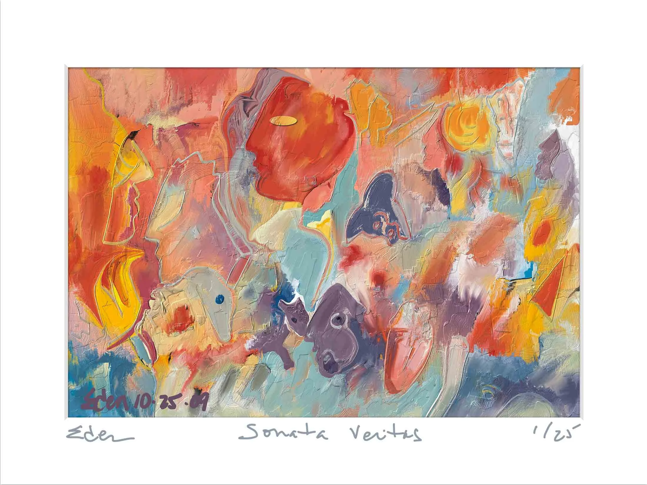 Sonata Veritas | limited edition fine art print | Eden Maxwell
