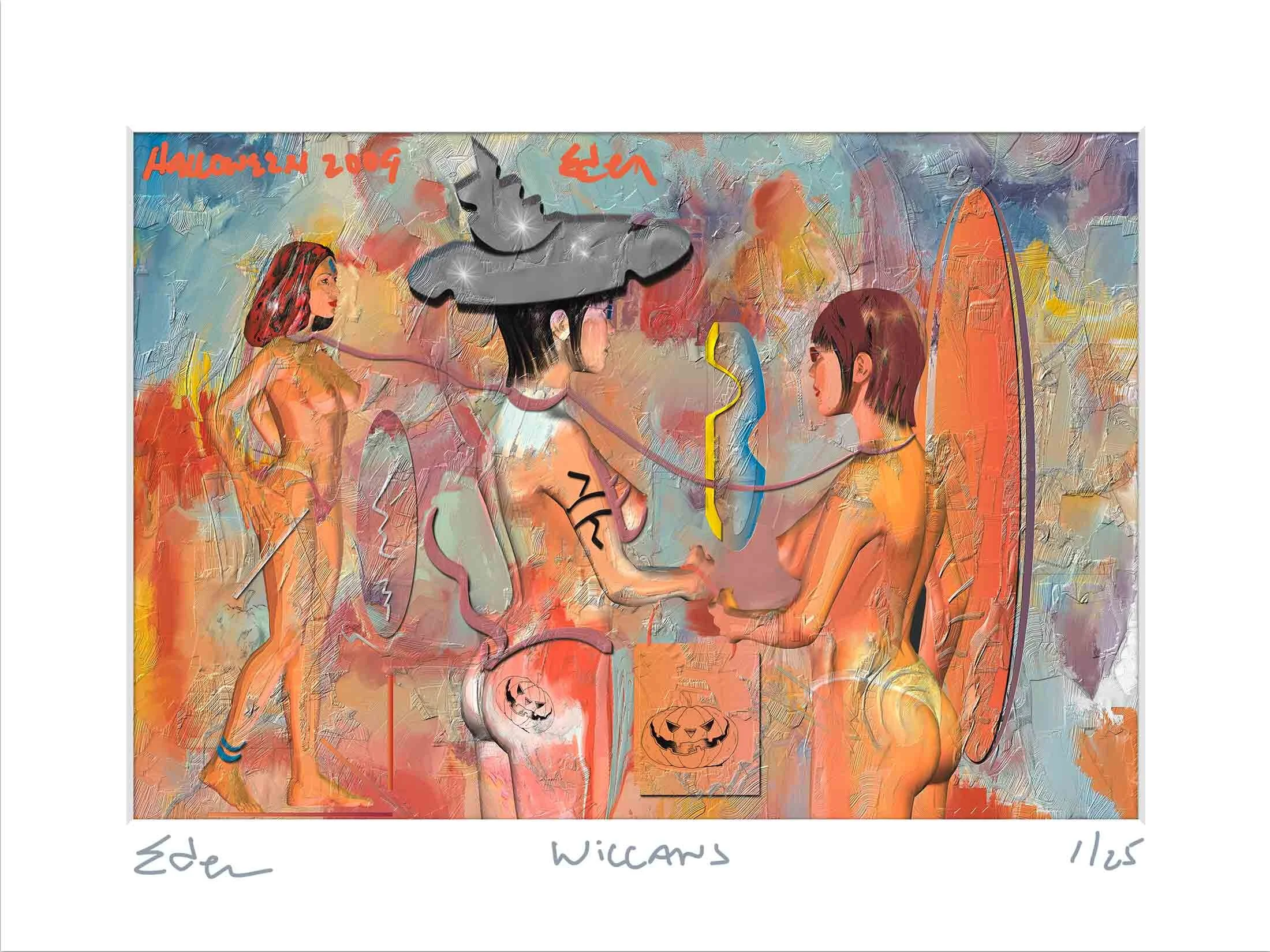 Wiccans | limited edition fine art print | Eden Maxwell