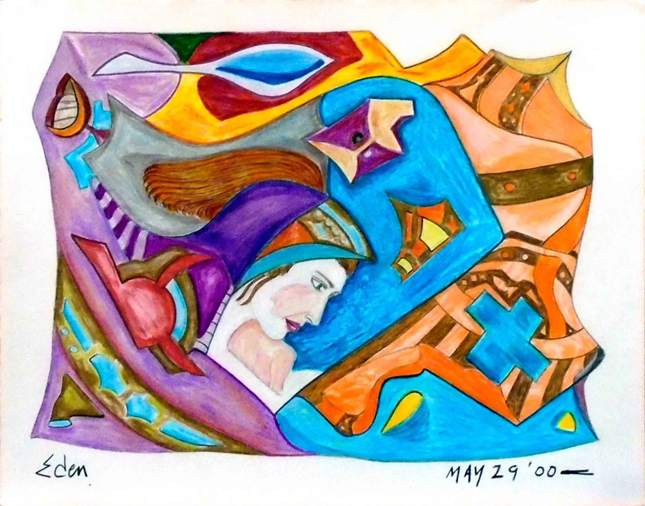 Goddess Hera | color pencil | fine art | Eden Maxwell