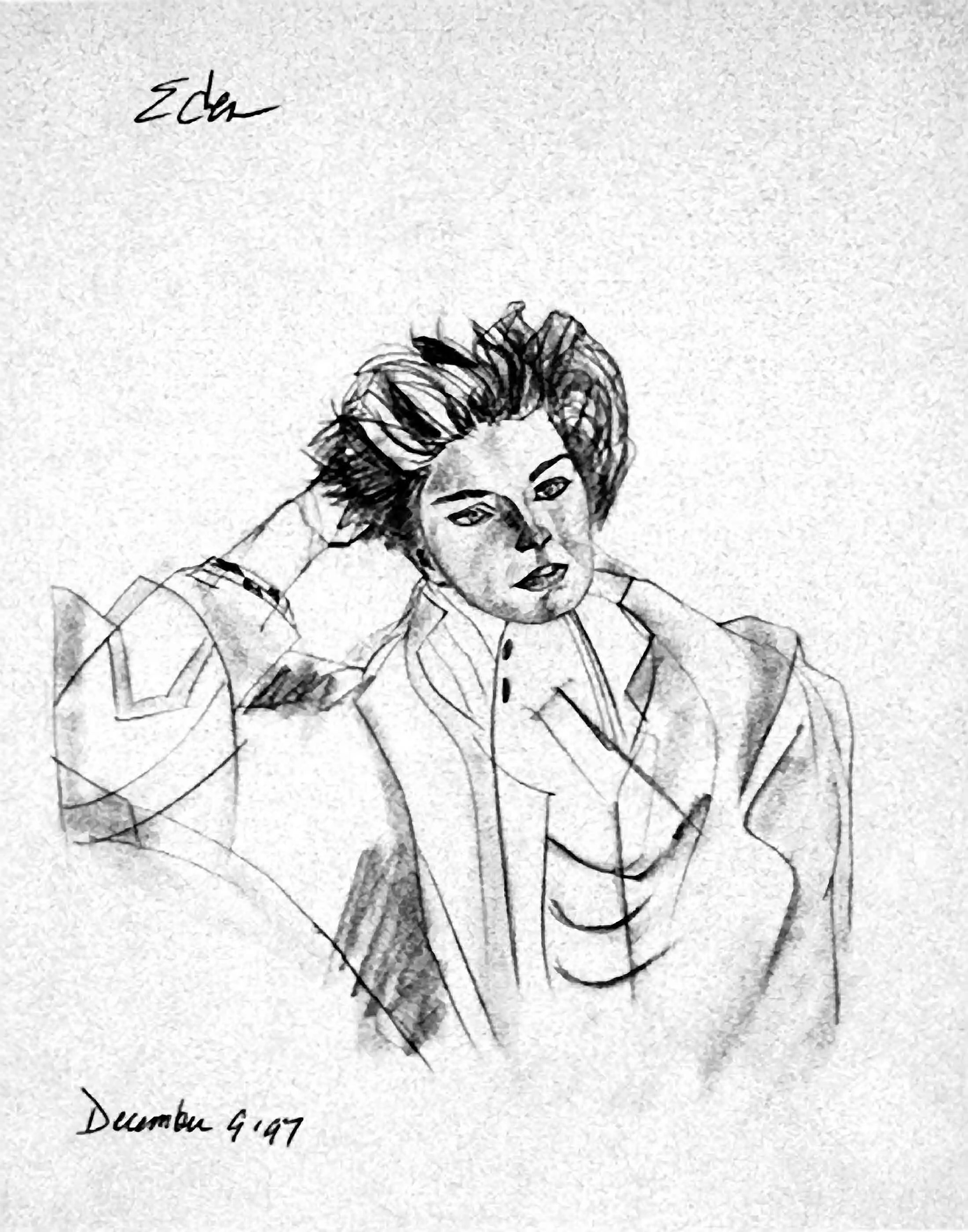 Noble Woman | graphite | fine art | Eden Maxwell