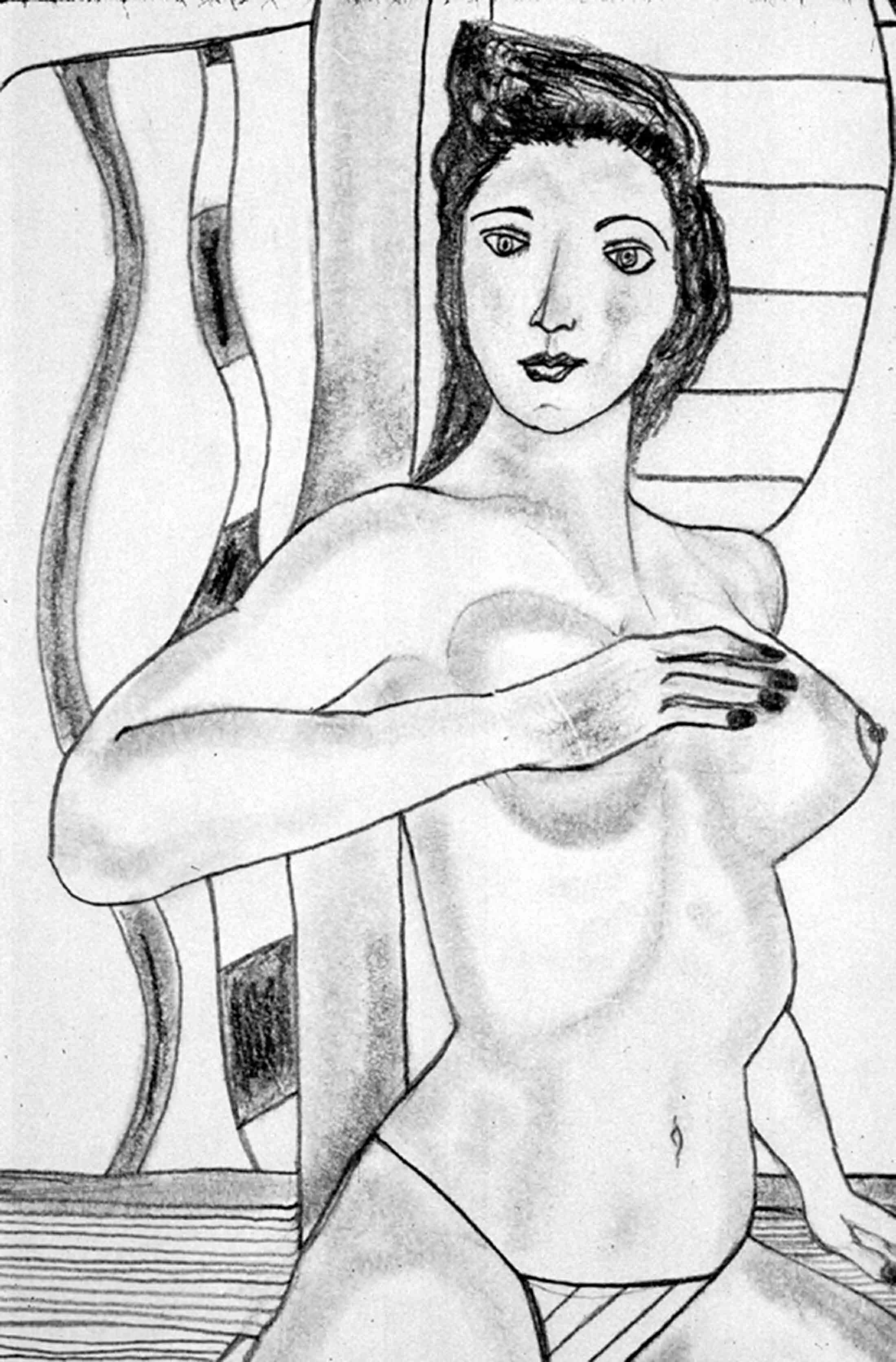 Tai Chi | graphite | fine art | Eden Maxwell
