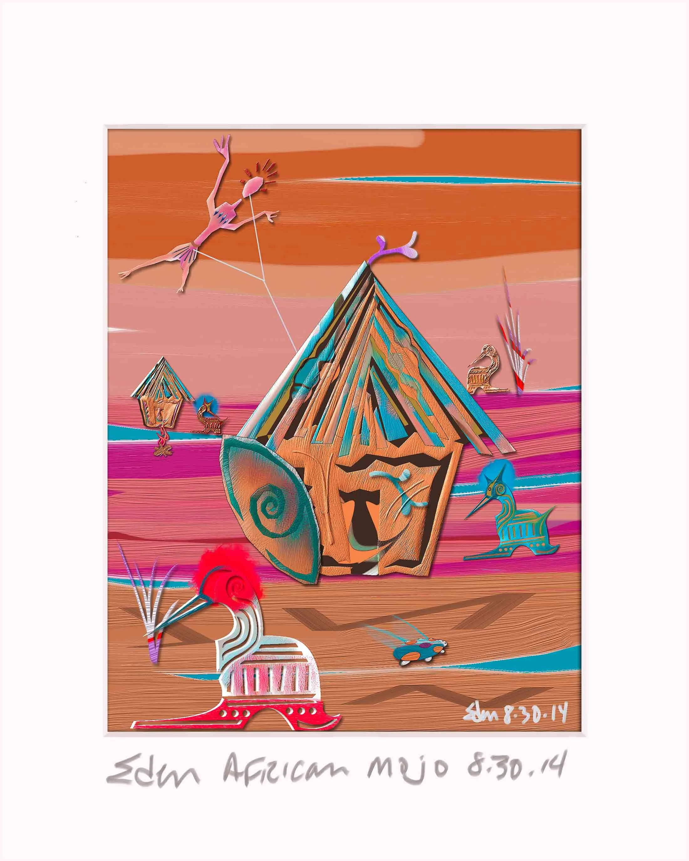 African Mojo | original fine art print | Eden Maxwell