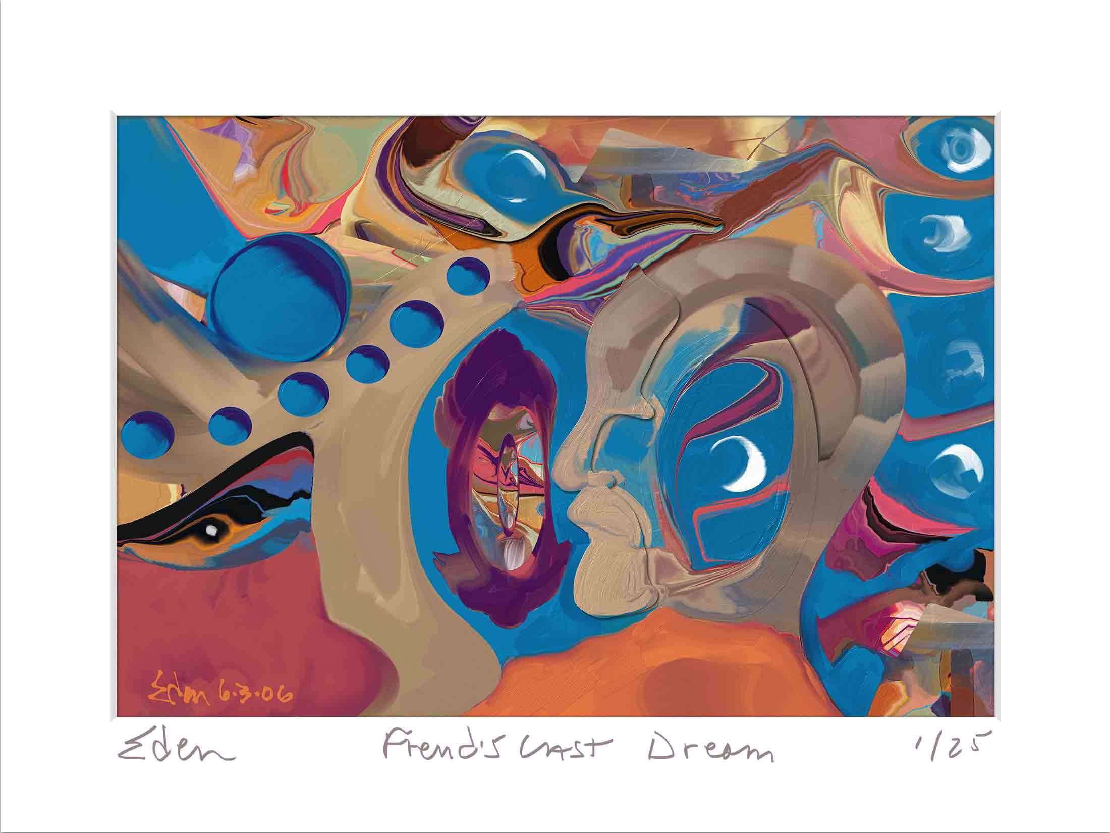 Freud's Last Dream | limited edition fine art print | Eden Maxwell