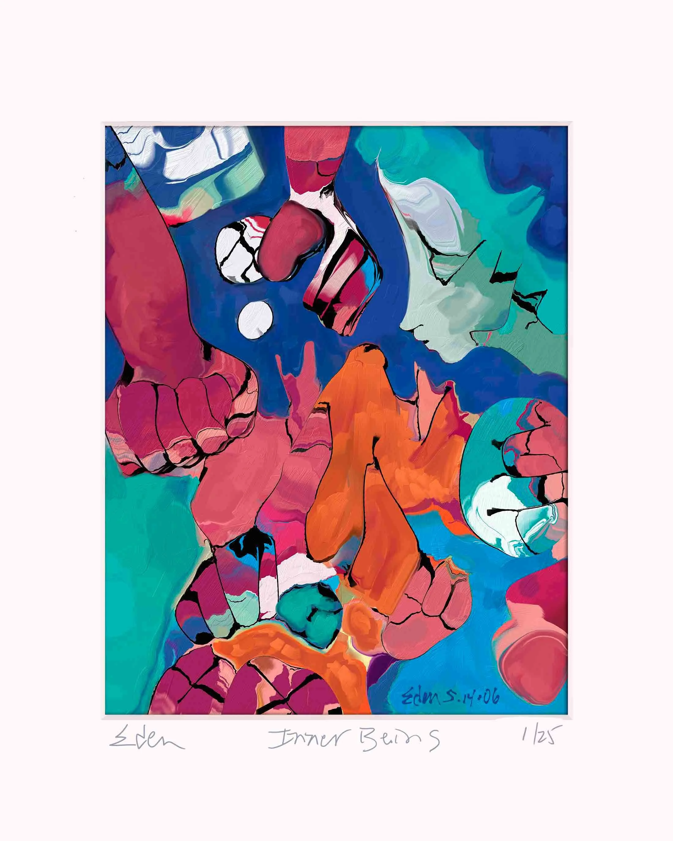 Inner Being | an original limited edition print | Eden Maxwell