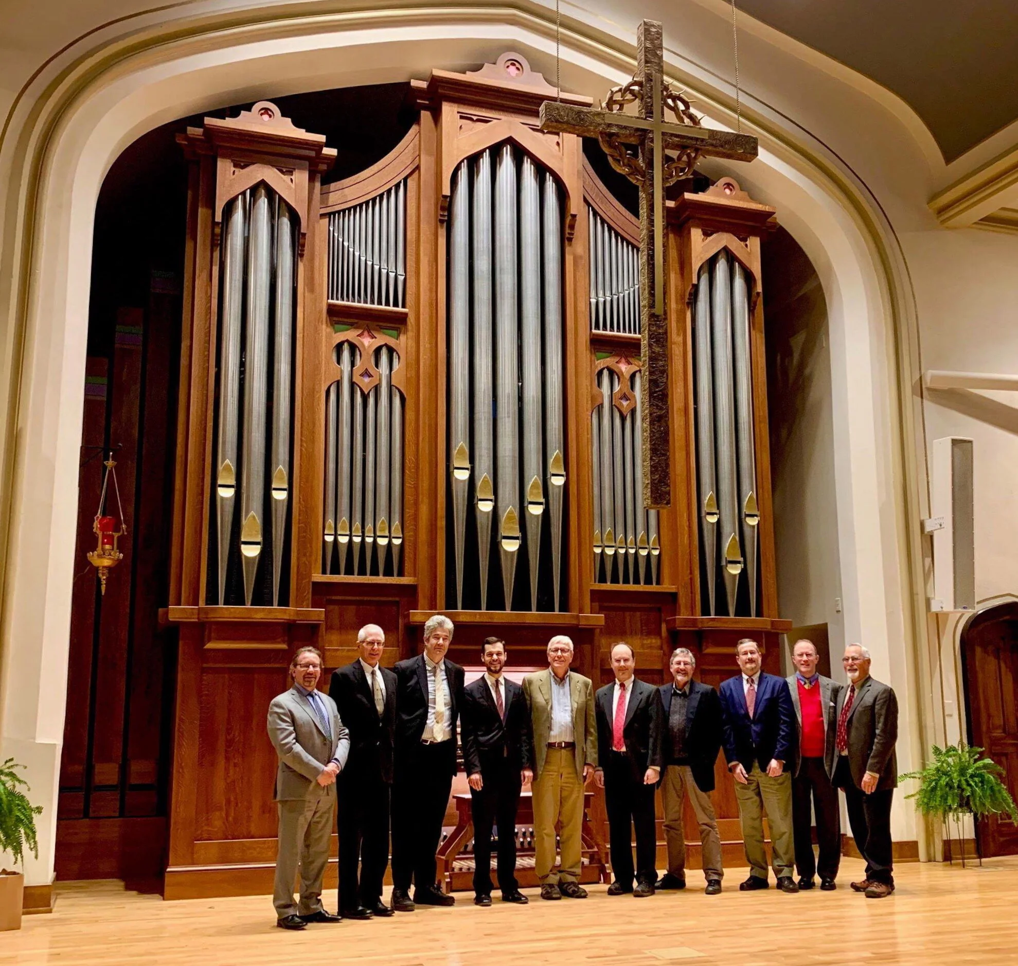 Inauguration of a new Fisk Organ in Muscatine, Iowa