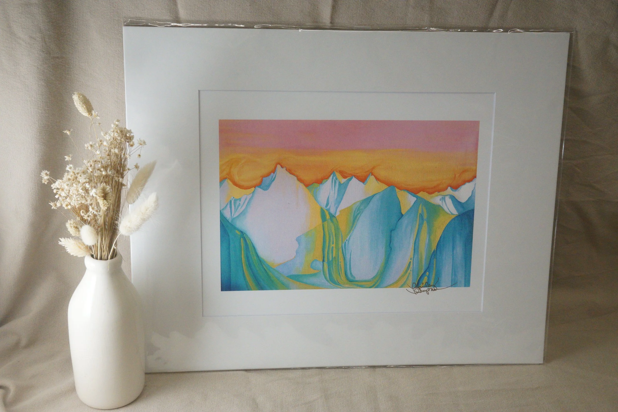 Hatcher Alpenglow by Watercolor Woods