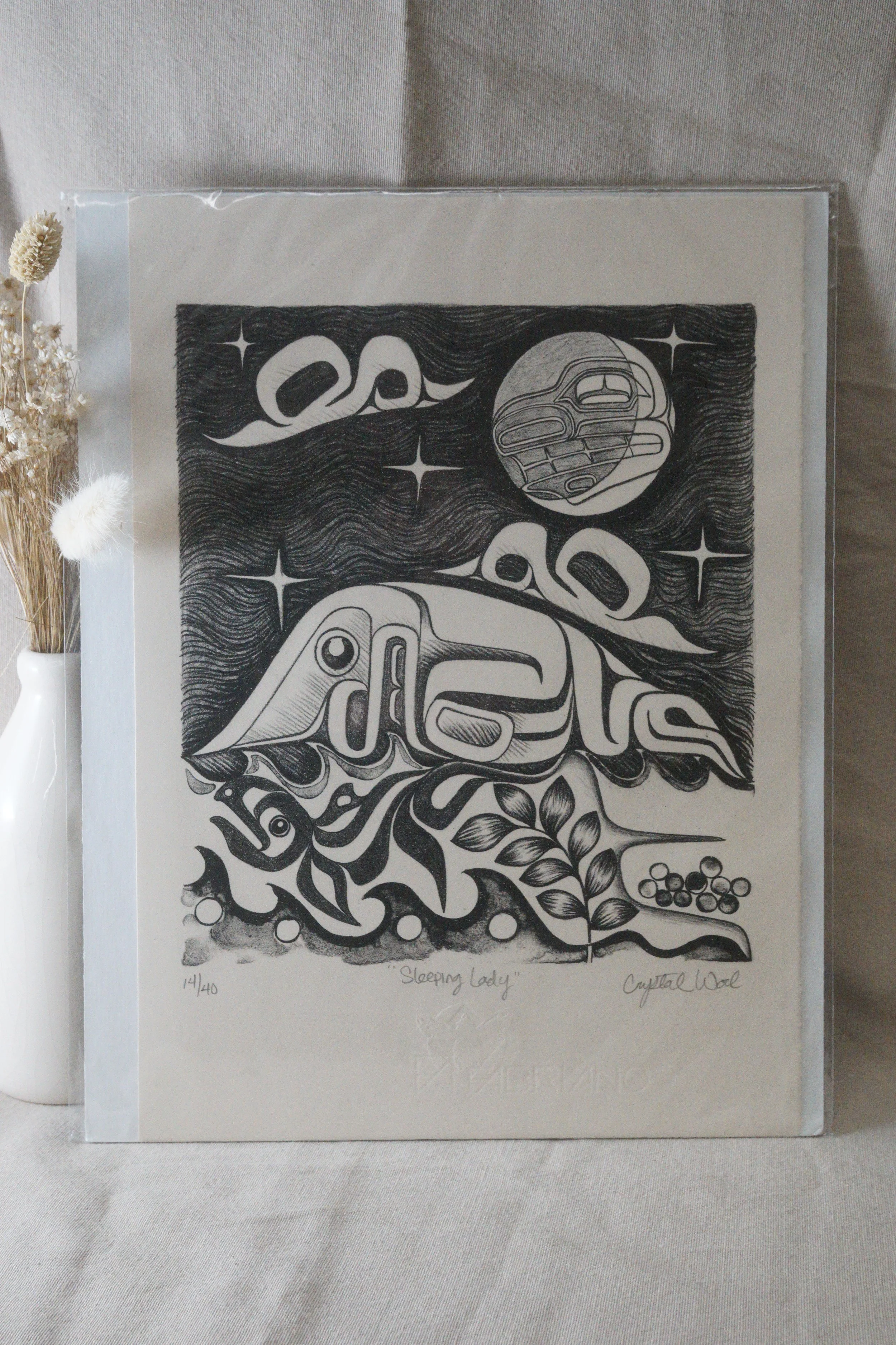 'Sleeping Lady' by Crystal Worl