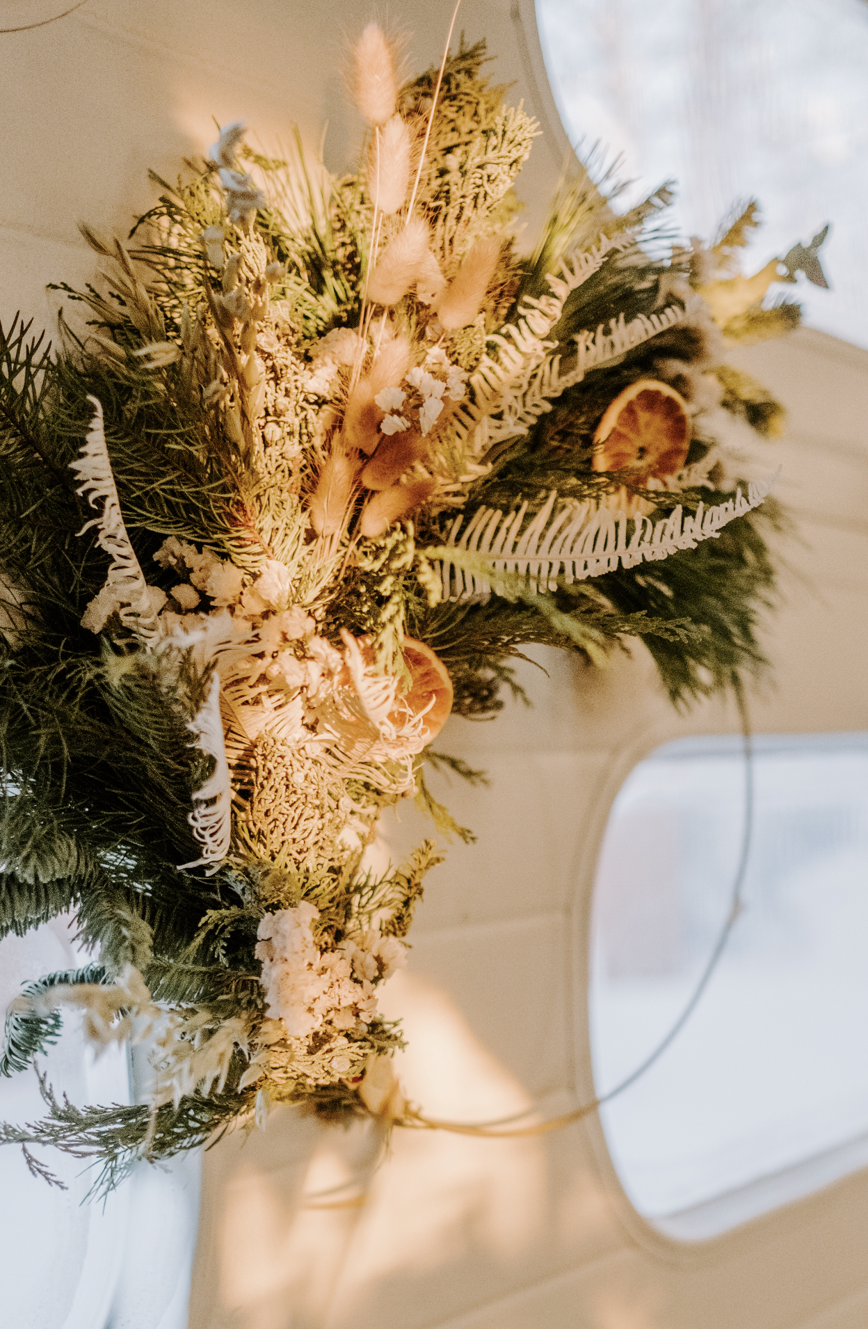 Asymmetrical Wreath Workshop, Saturday Nov. 30 from 4:30 - 6 p.m.