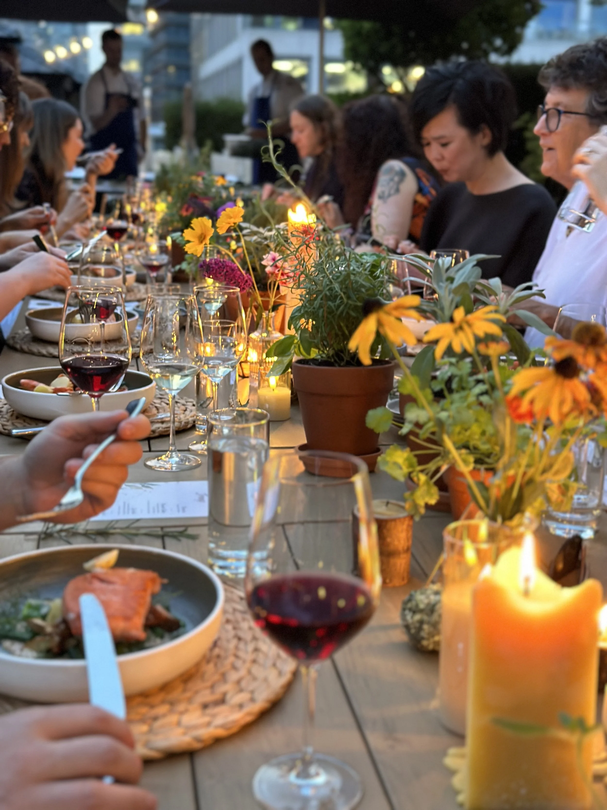 Embrace Nature's Beauty: Fairmont Waterfront Introduces Rooftop Garden Dinner Party Series This Summer