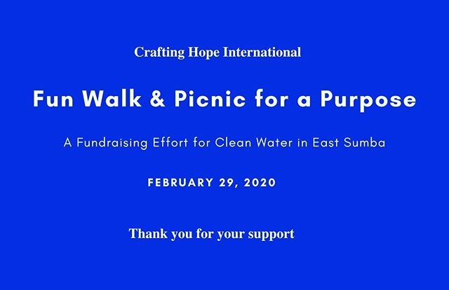 #funwalk #fundraisingevent #cleanwatersystems