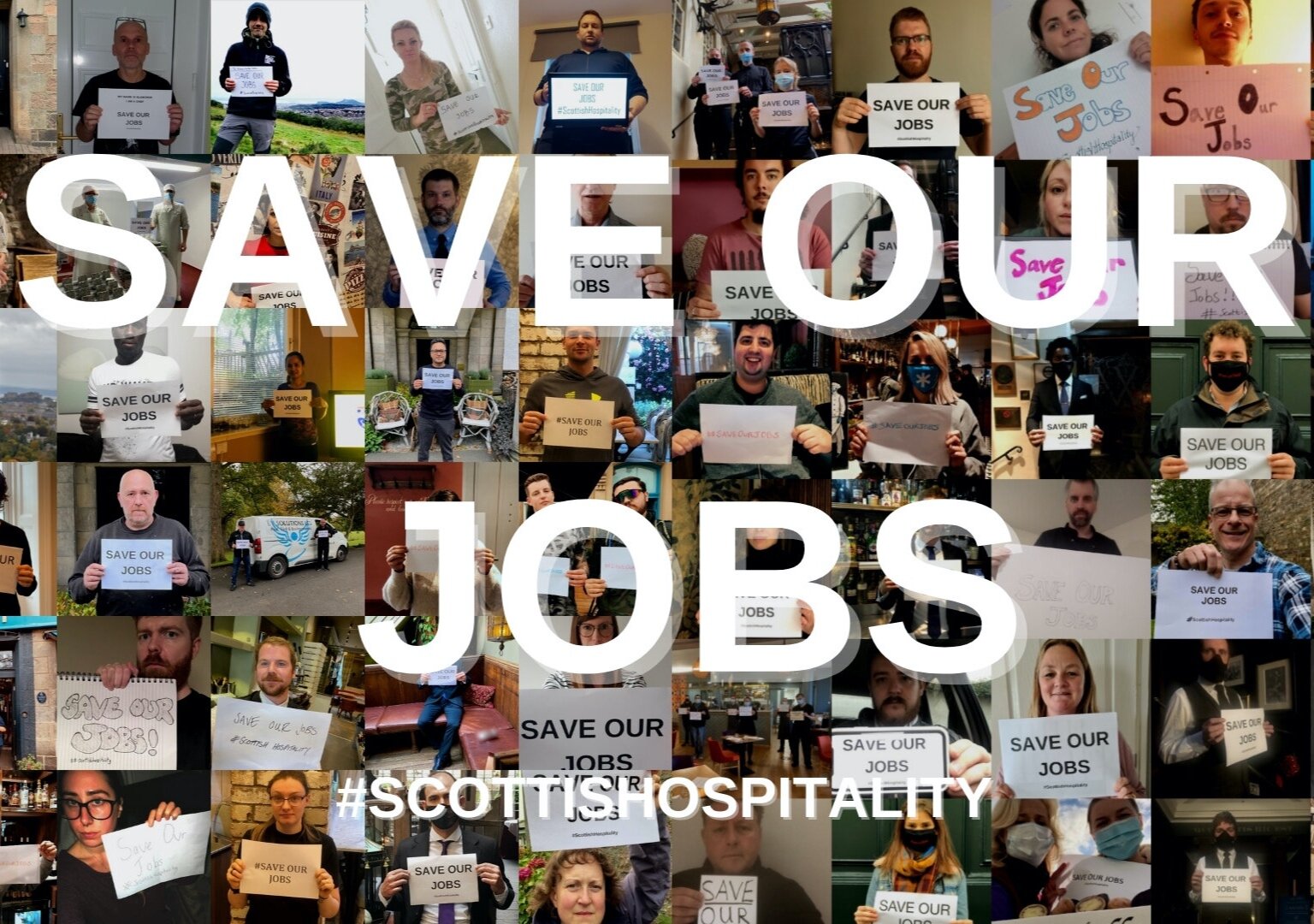 Scottish hospitality sector launches ‘Save our Jobs’ campaign