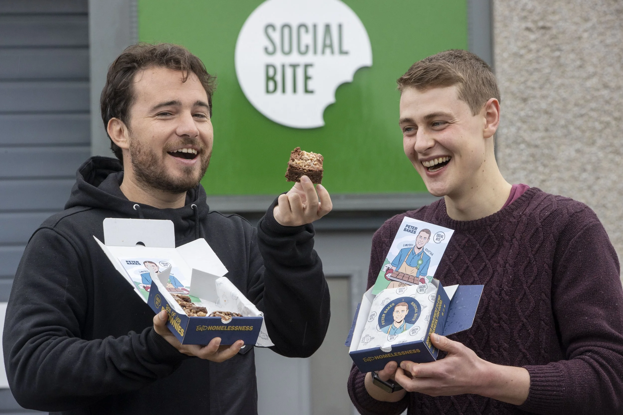 Bake Off winner rises to the occasion with new Social Bite brownie partnership