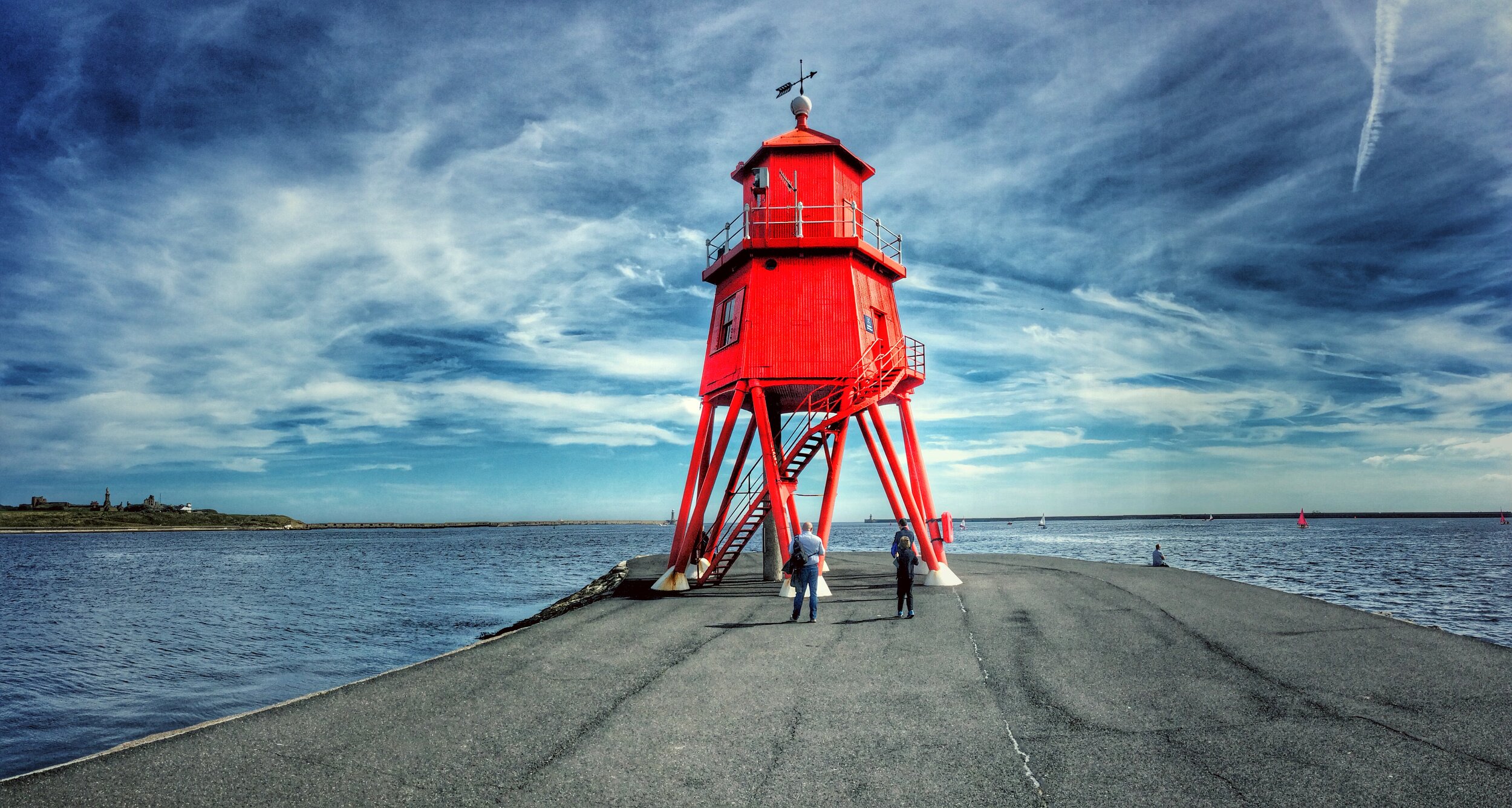 Artistic Photograph of a lighthouse